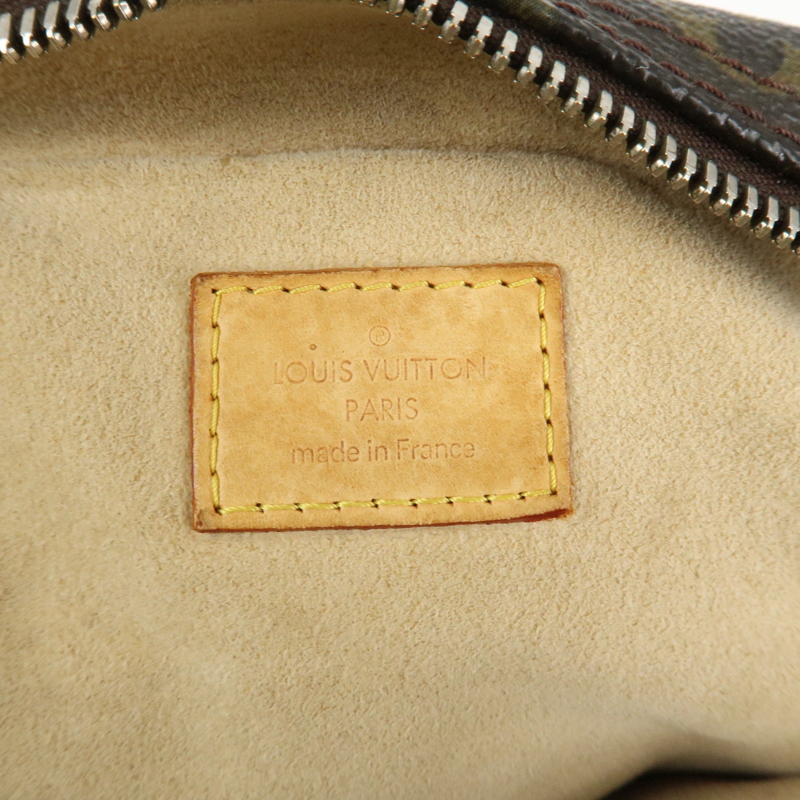 Louis Vuitton Monogram Manhattan PM Hand Bag Brown M40026 Used