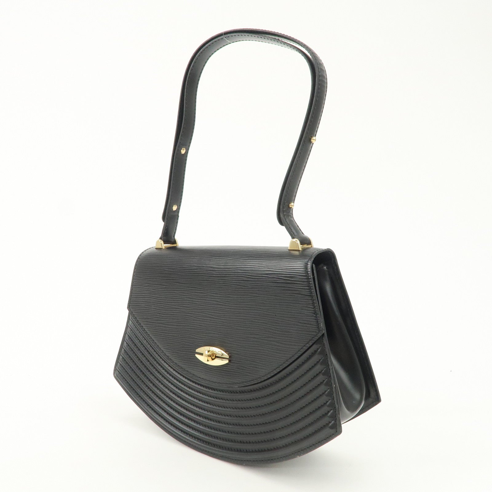Louis Vuitton Epi Tilsit Shoulder Bag Hand Bag Noir M52482