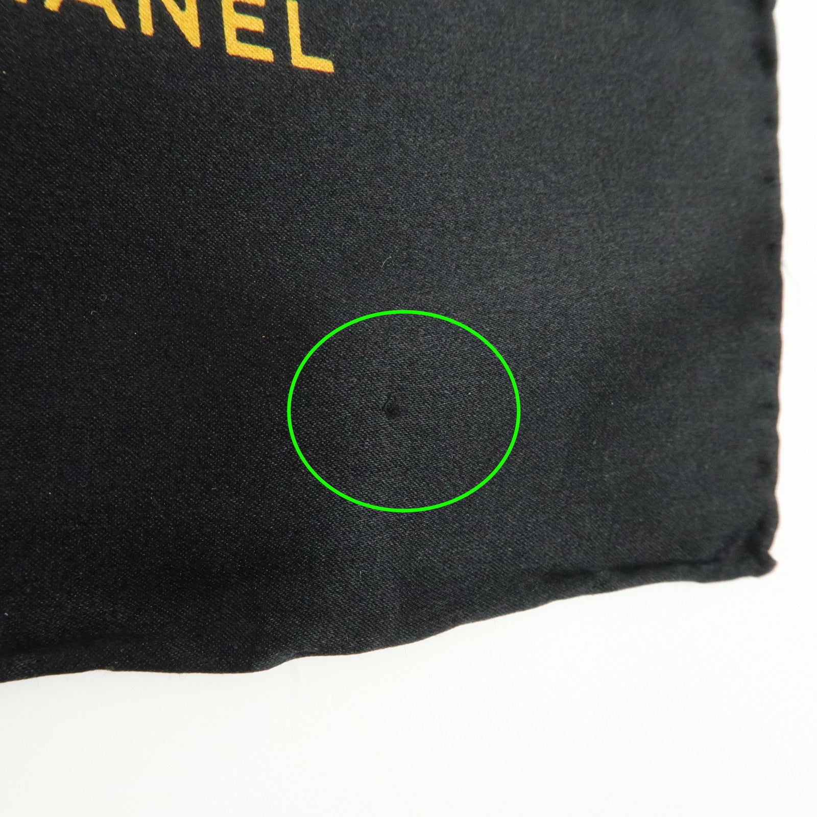 CHANEL COCO Mark Jewelry Motif Silk 100% Scarf Black Multicolor