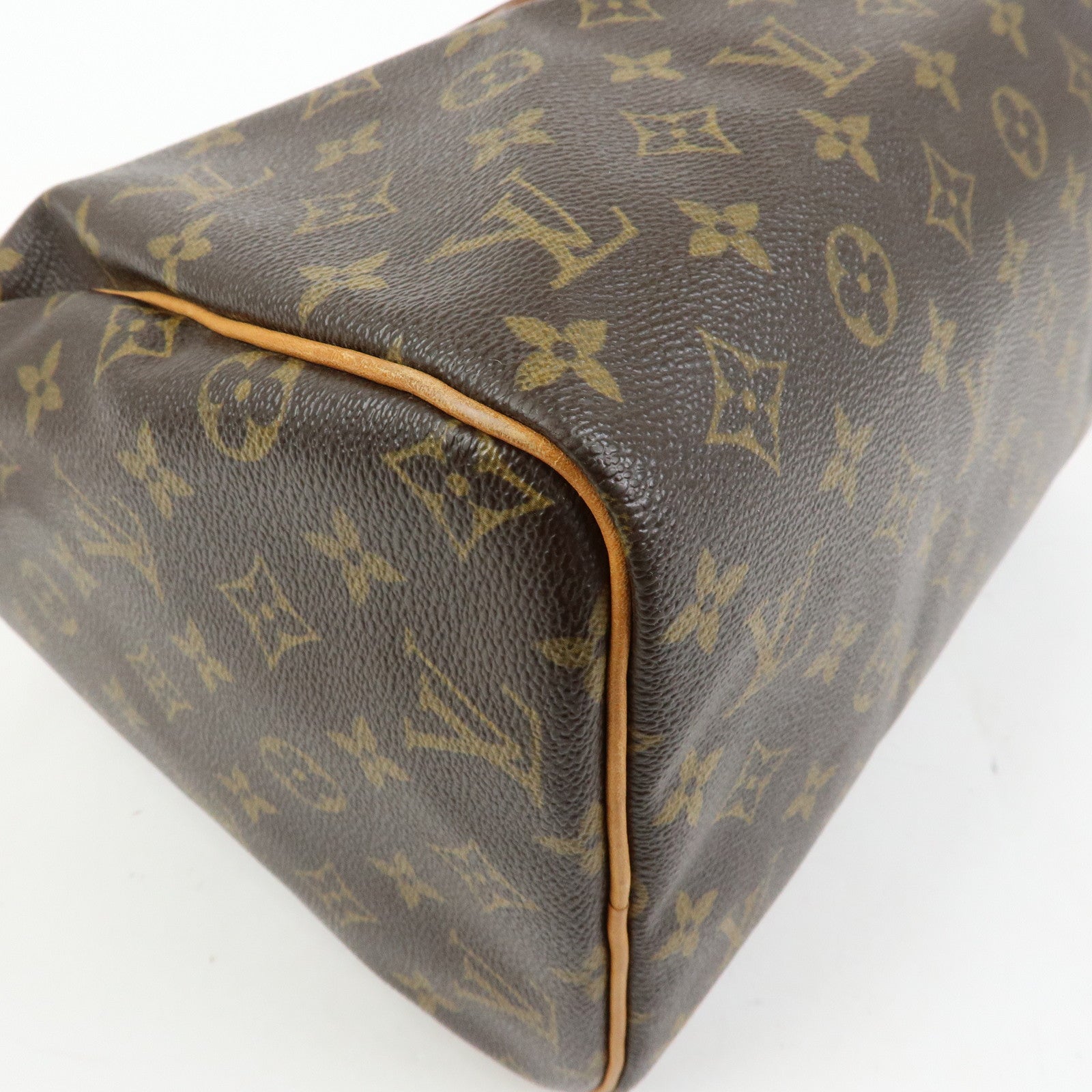 Louis Vuitton Monogram Speedy 30 Boston Bag Hand Bag Brown M41526