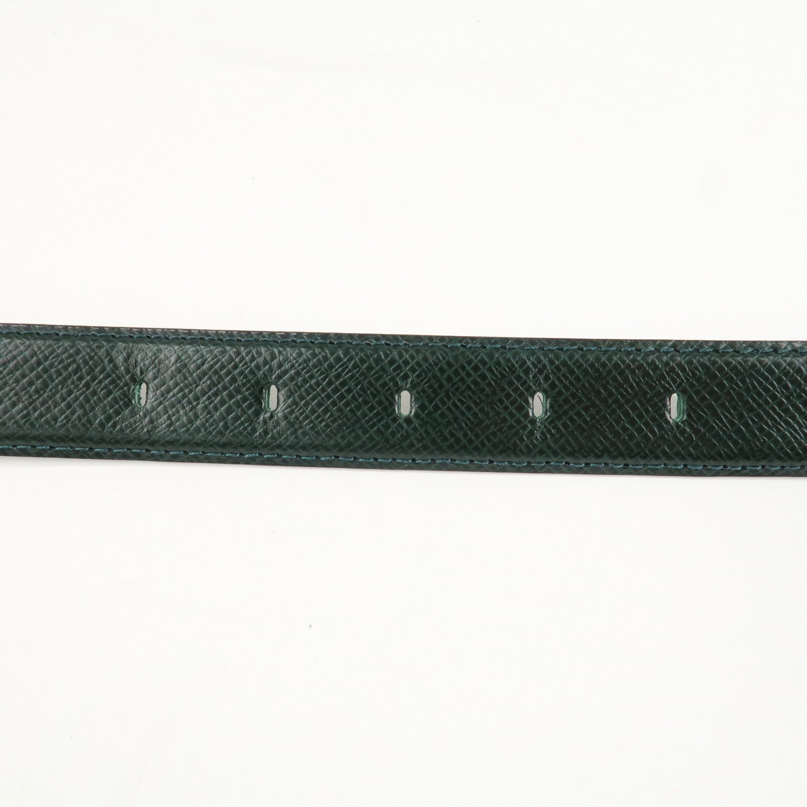 Louis Vuitton Taiga Leather Ceinture Belt Epicea M6845V