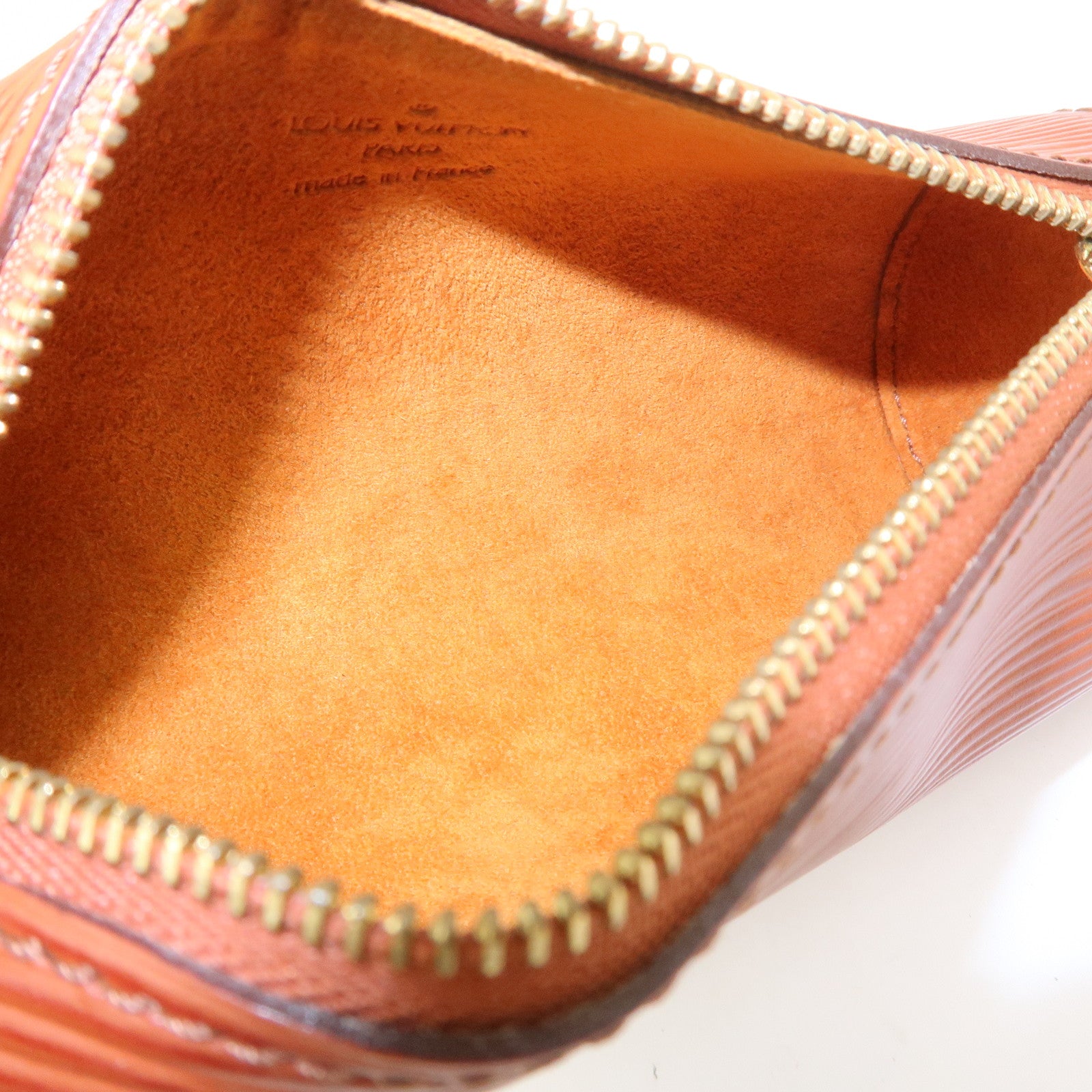 Louis Vuitton Epi Leather Mini Pouch For Soufflot Hand Bag