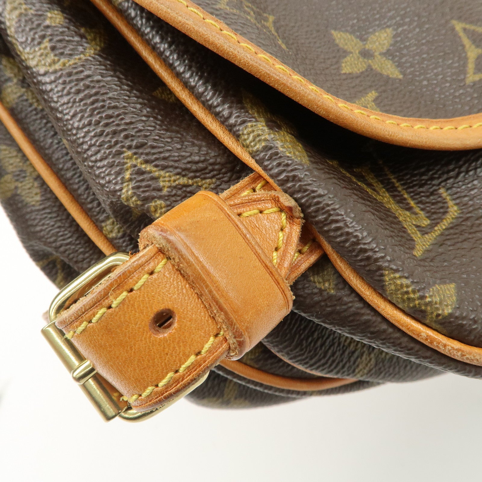 Louis Vuitton Monogram Saumur 30 Shoulder Bag Brown M42256 Used