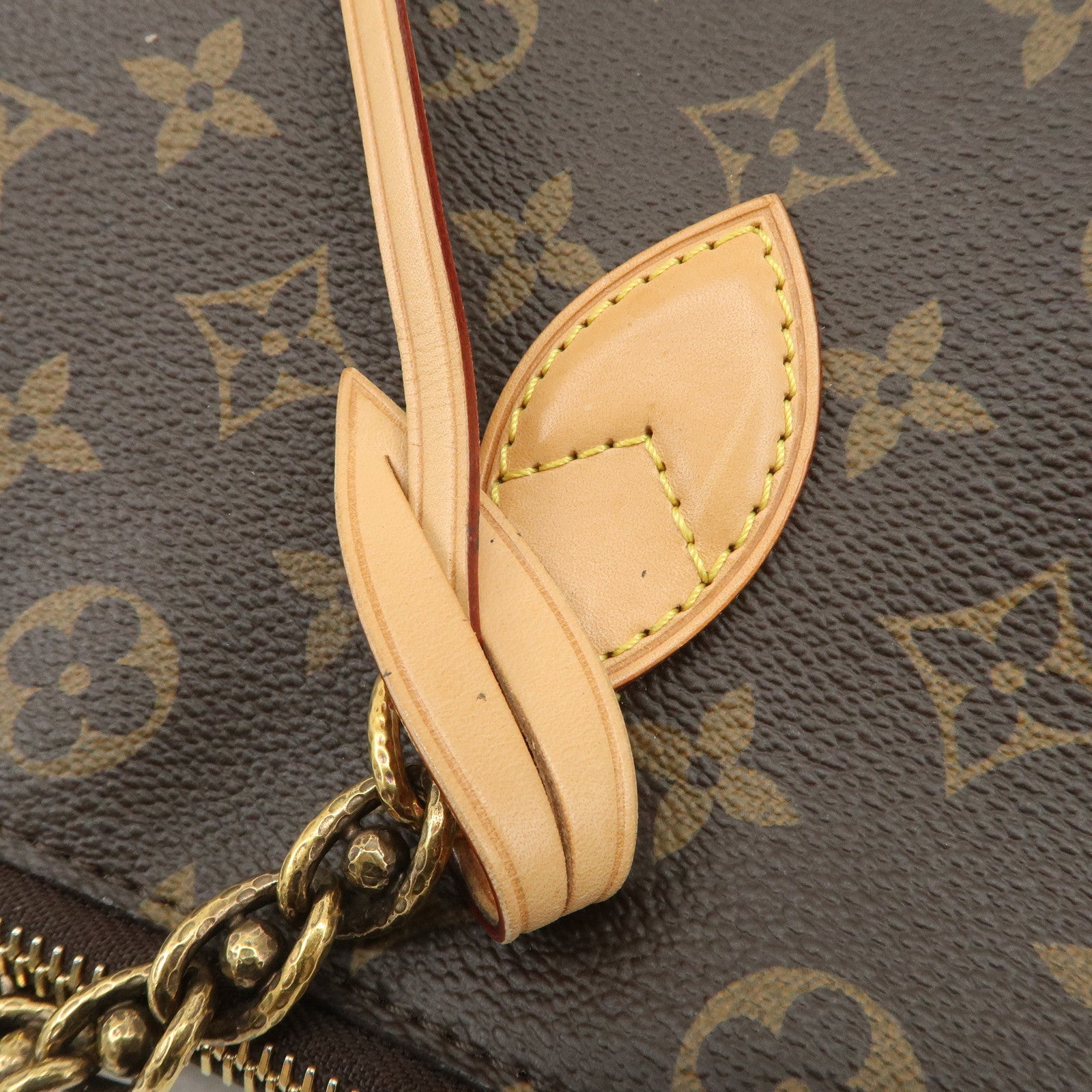 Louis Vuitton Monogram LockIt Chain 2013 Limited Hand Bag M40989