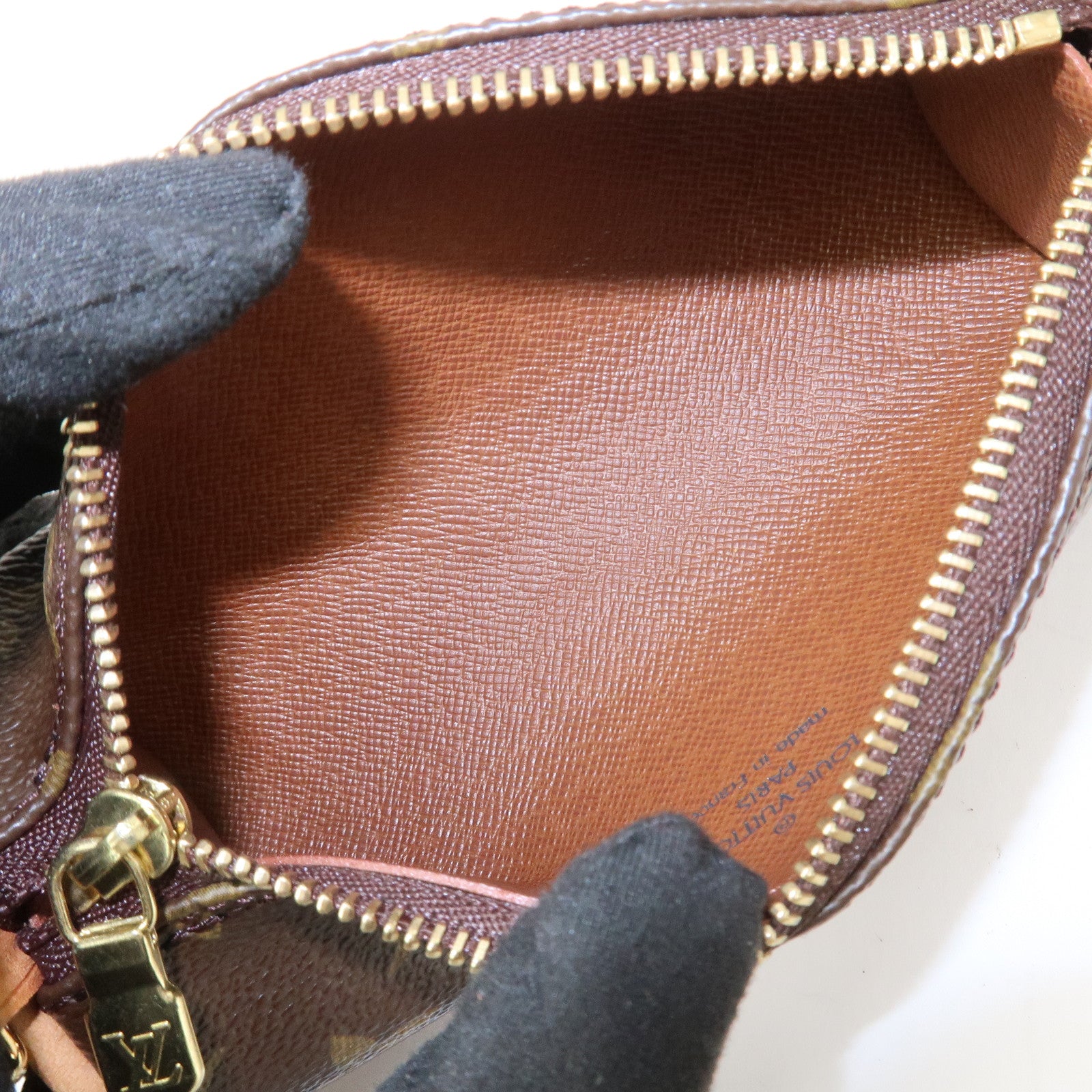 Louis Vuitton Monogram Mini Pouch for Papillon Bag Brown