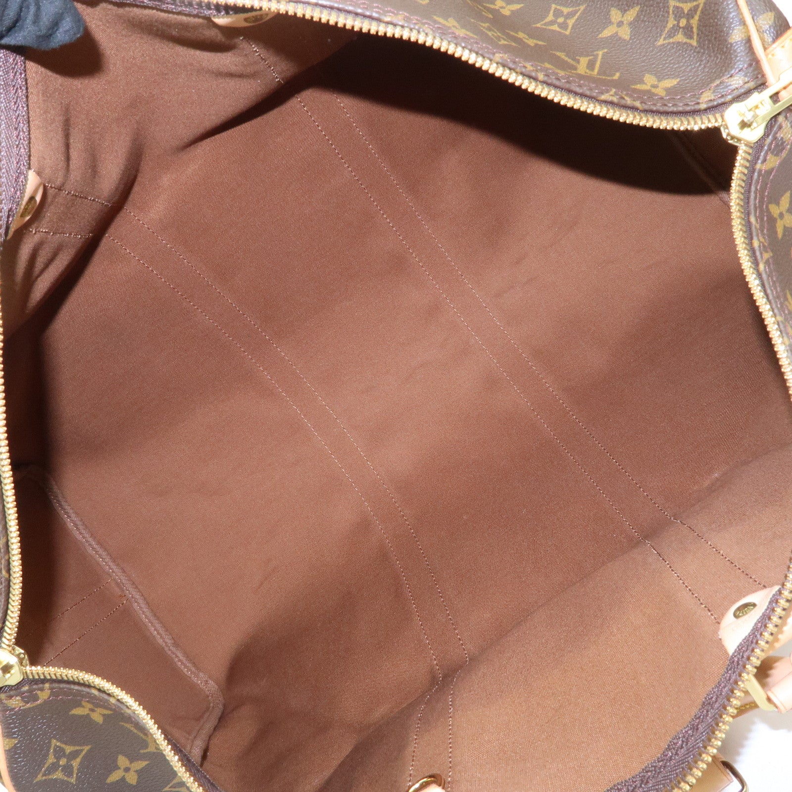 Louis Vuitton Monogram Keep All 50 Bandouliere Boston Bag M41416