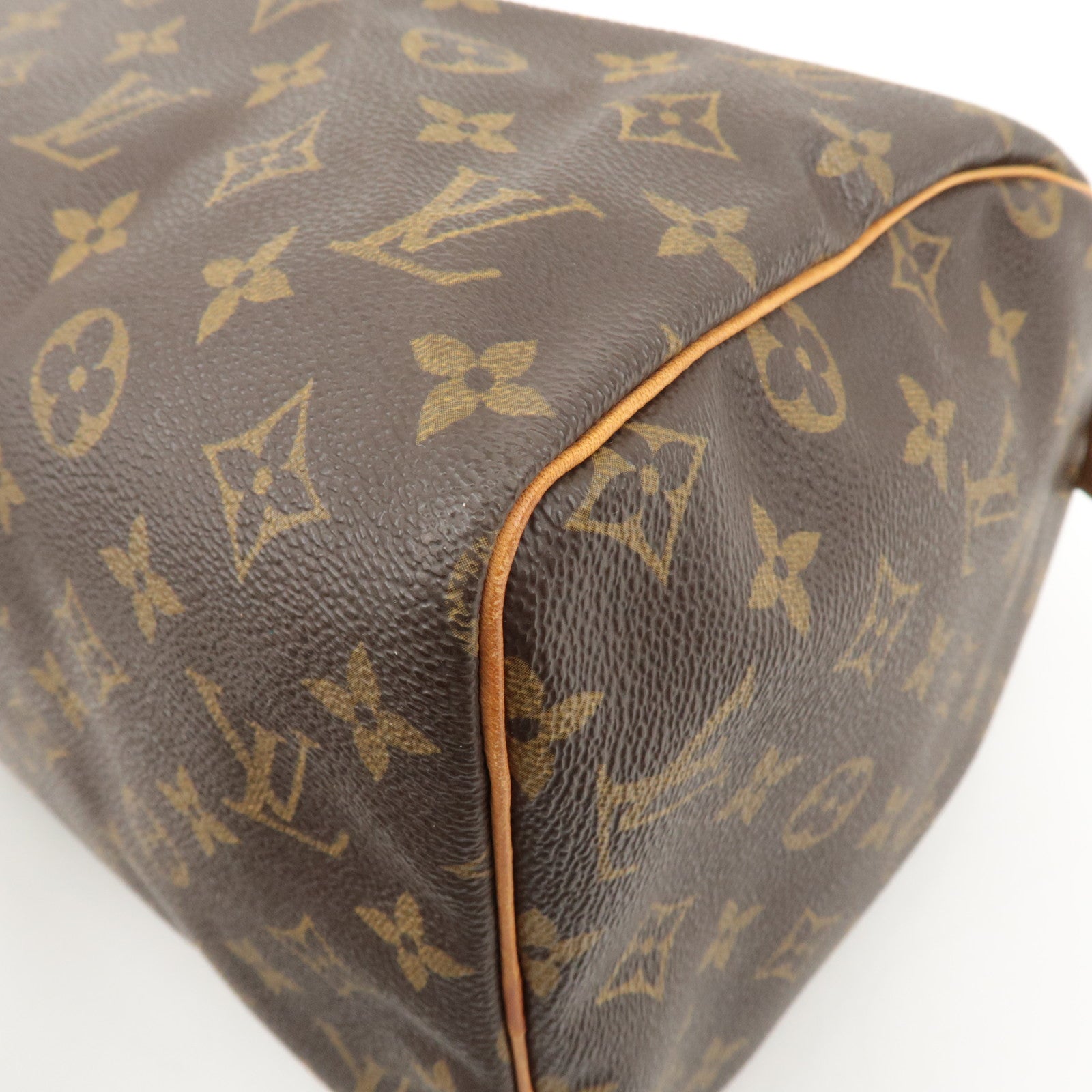 Louis Vuitton Monogram Speedy 30 Hand Bag Boston Bag M41526 Used