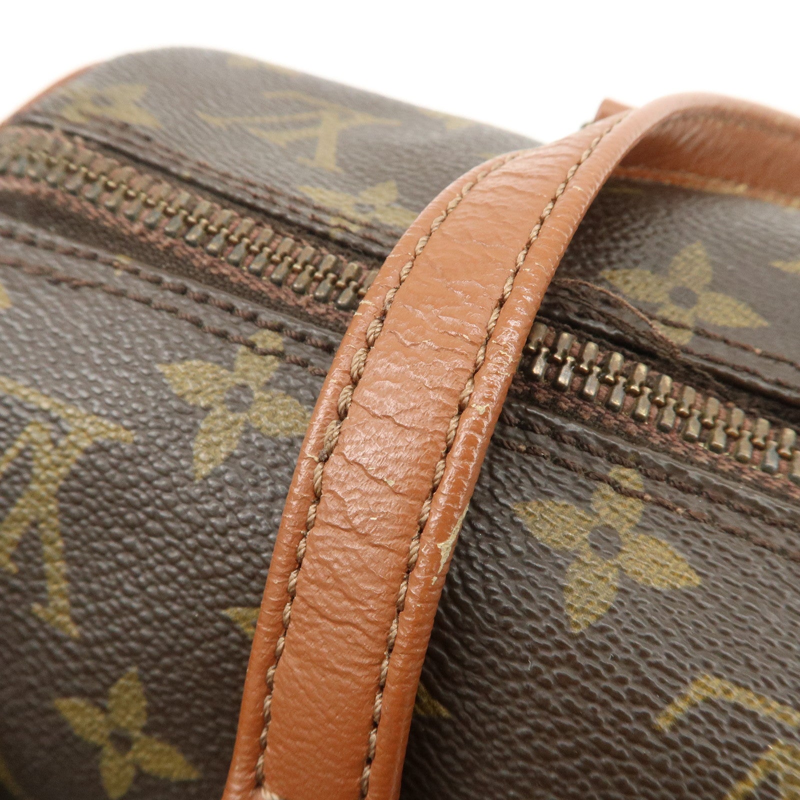 Louis Vuitton Monogram Papillon 30 Hand Bag Brown Oly Style M51365