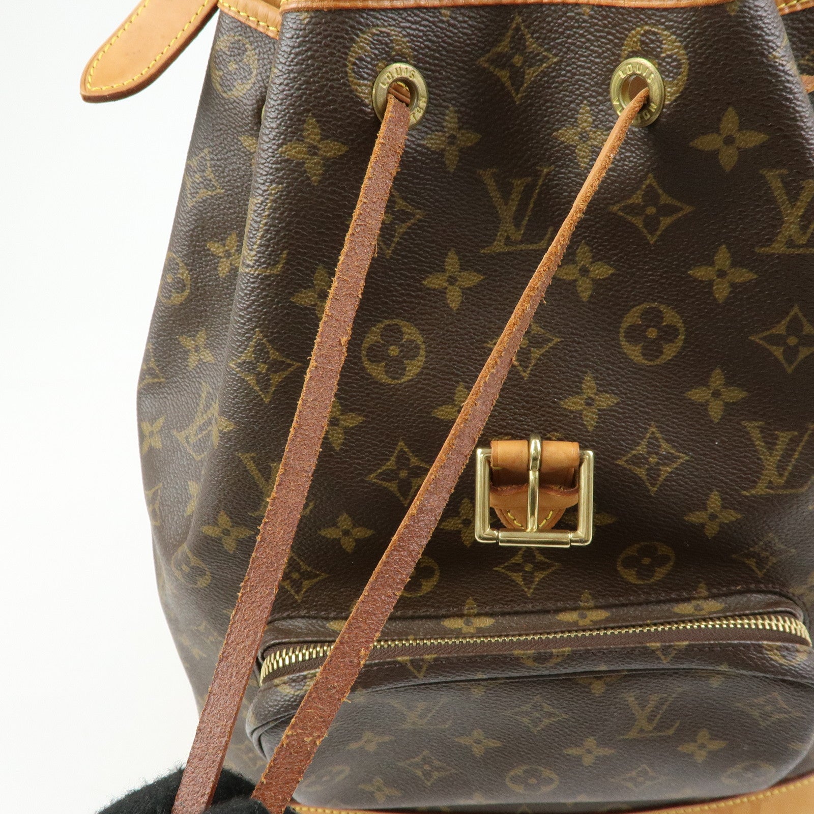 Louis Vuitton Monogram Montsouris GM Backpack Brown M51135