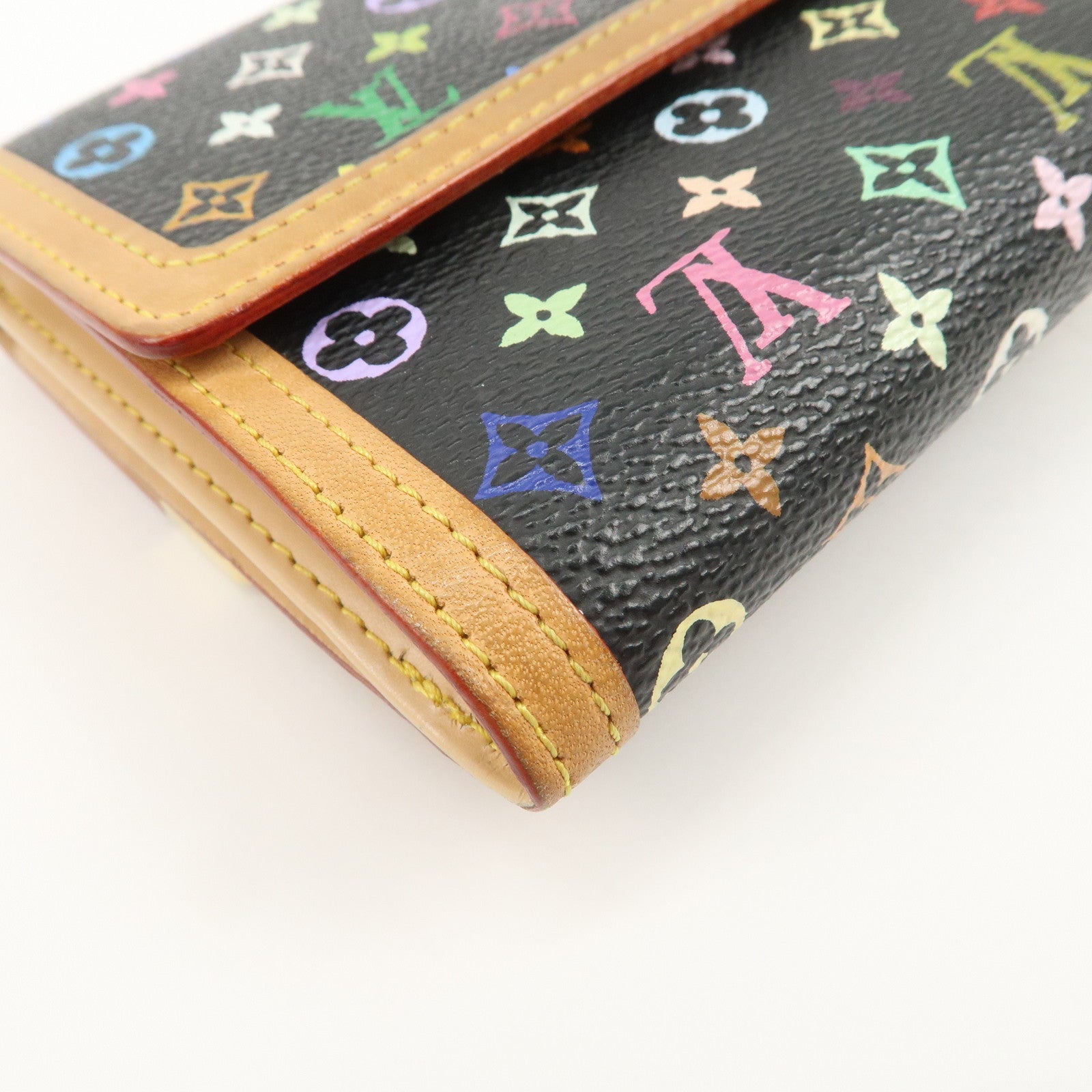 Louis Vuitton Monogram Porte Monnaie Billets Carte Credit M92984 Used
