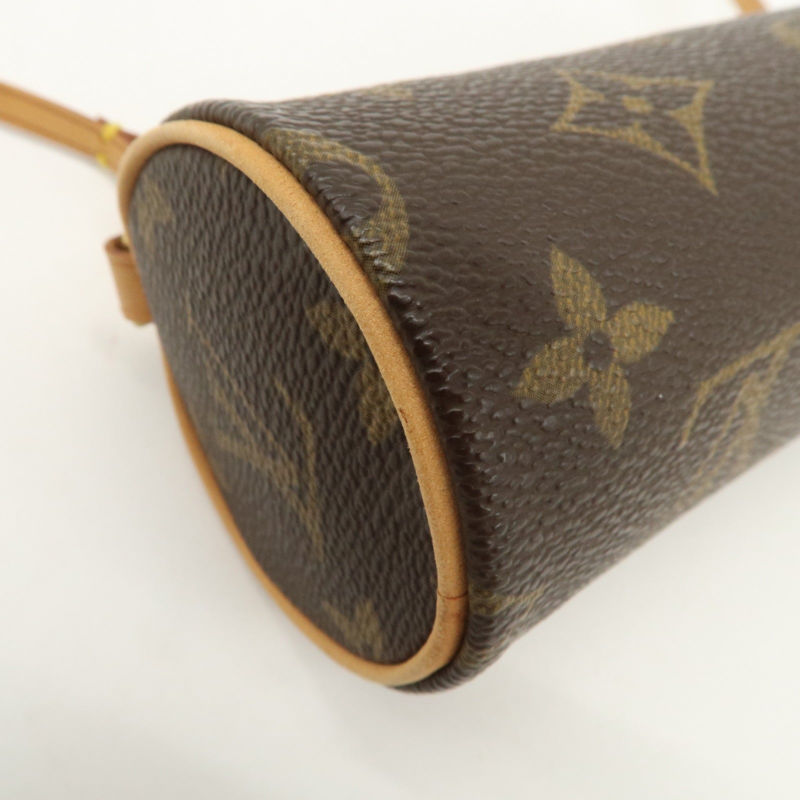 Louis Vuitton Monogram Mini Pouch for Papillon Bag New Style Brown