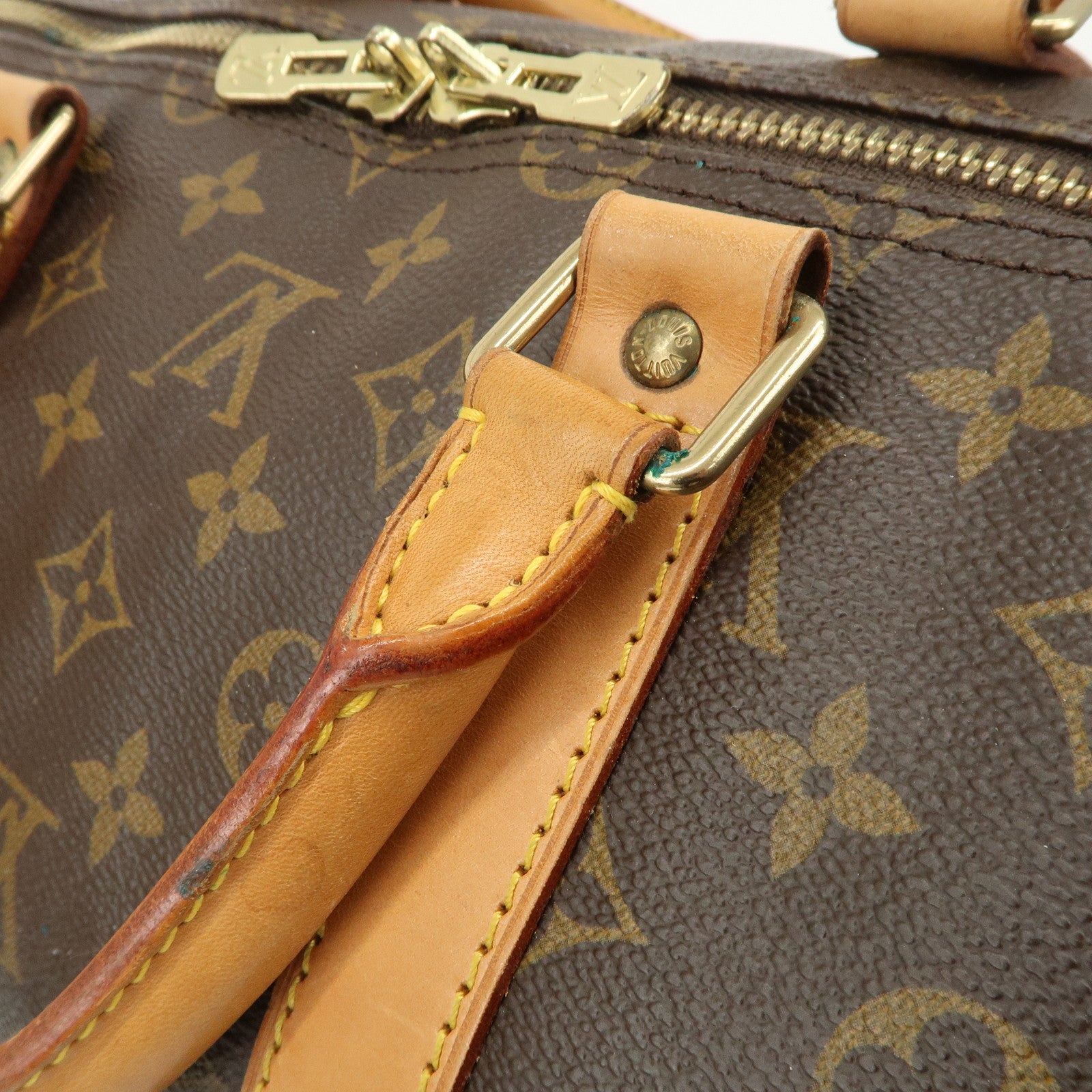 Louis Vuitton Monogram Keep All Bandouliere 55 Boston Bag M41414