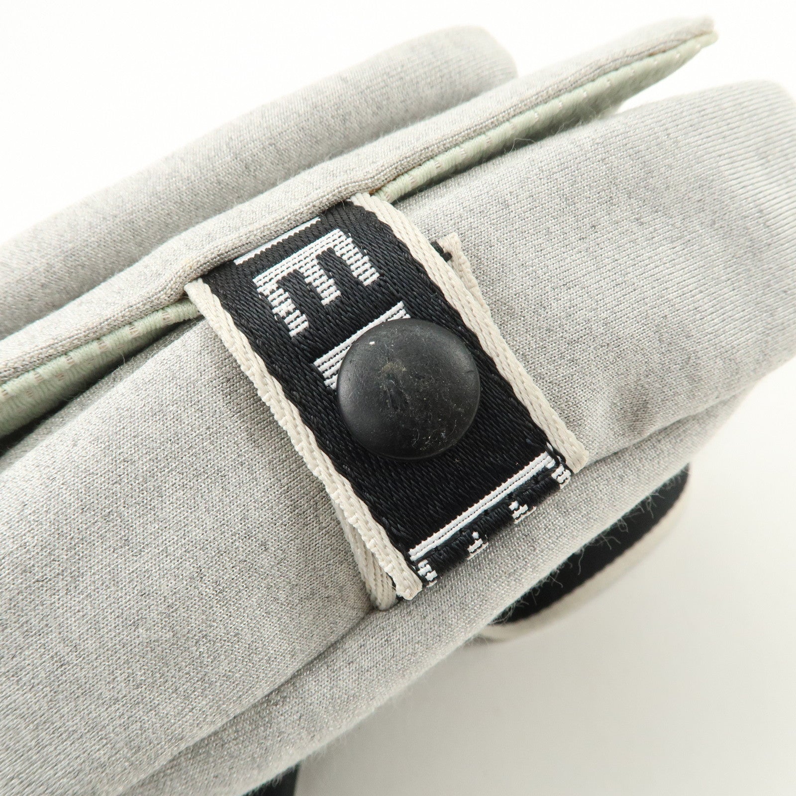 CHANEL Sport Line Cotton Jersey Waist Bag Body Bag Grey