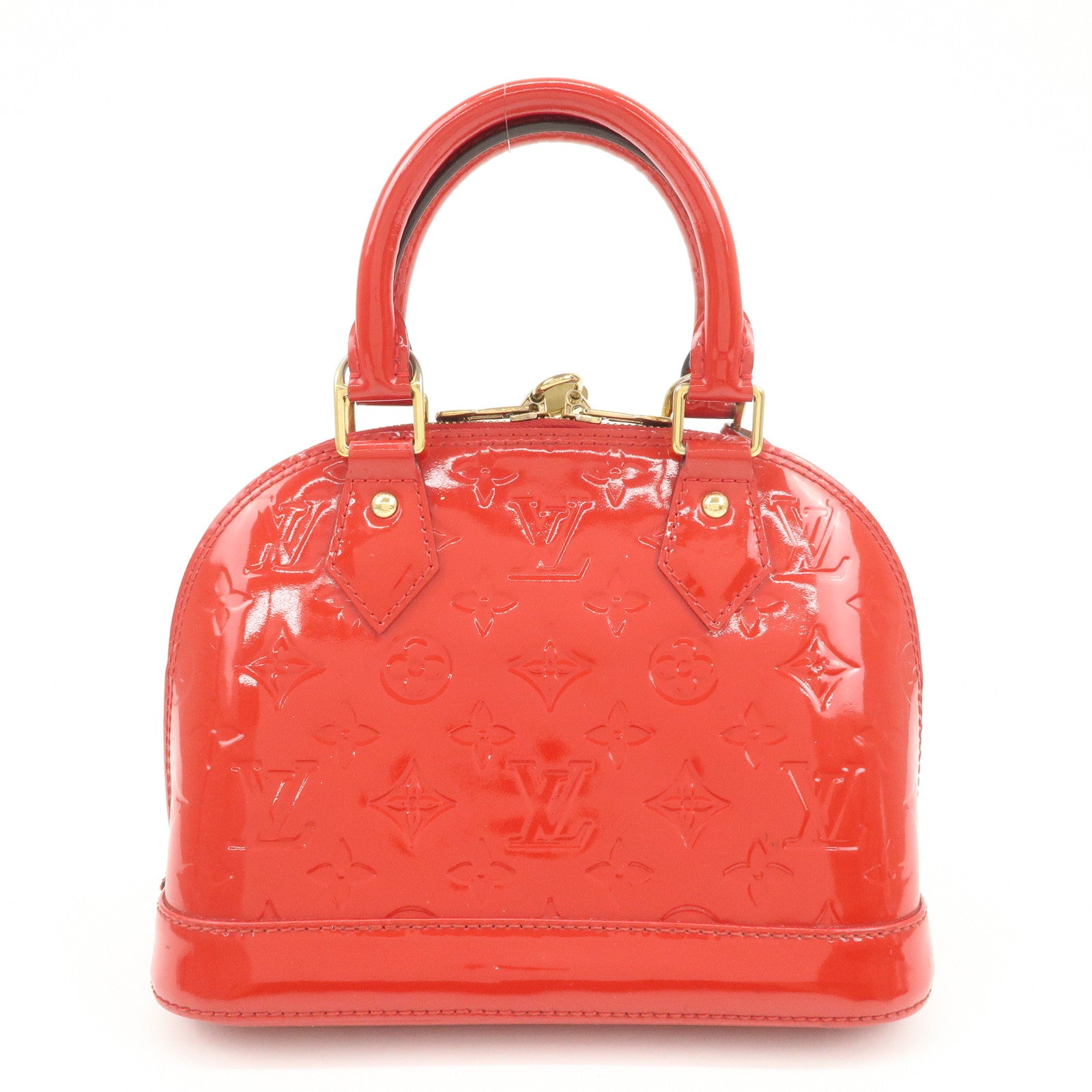 Louis Vuitton Monogram Vernis Alma BB 2Way Shoulder Bag M90174 Used