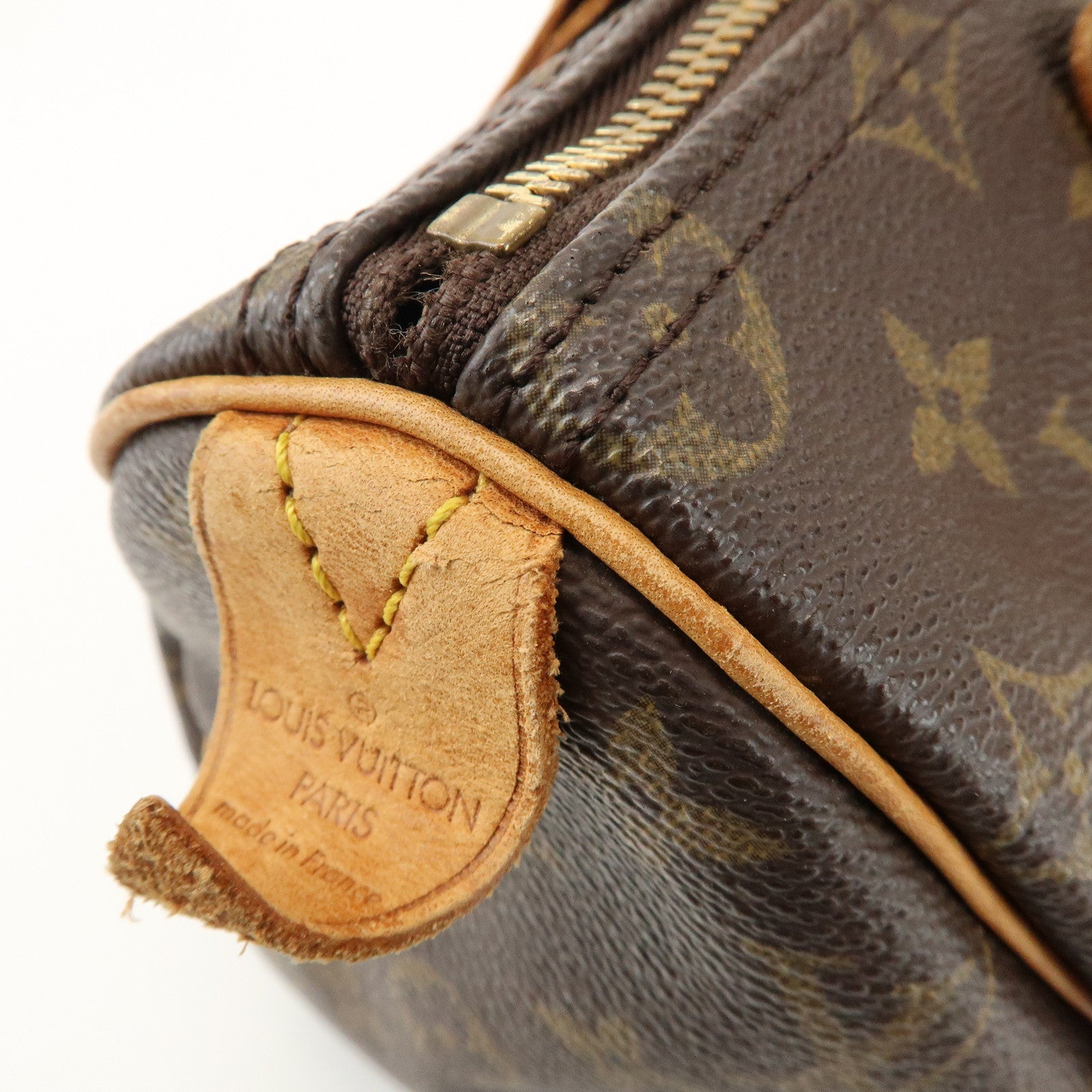 Louis Vuitton Monogram Speedy 25 Boston Bag Hand Bag Brown M41528