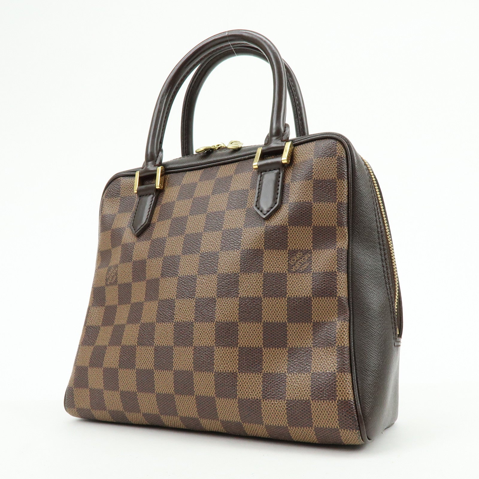 Louis Vuitton Damier Canvas Brera Hand Bag Ebene N51150