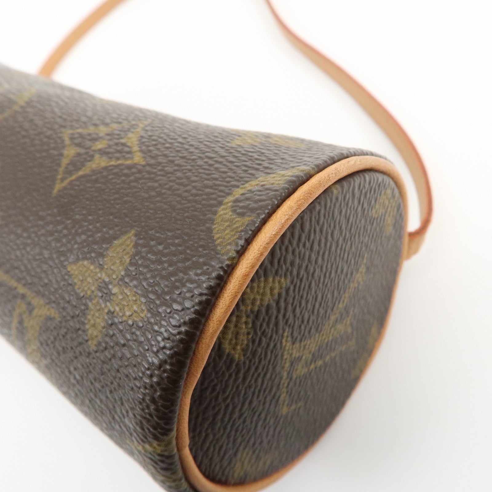 Louis Vuitton Monogram Mini Pouch for Papillon Bag New Style Brown