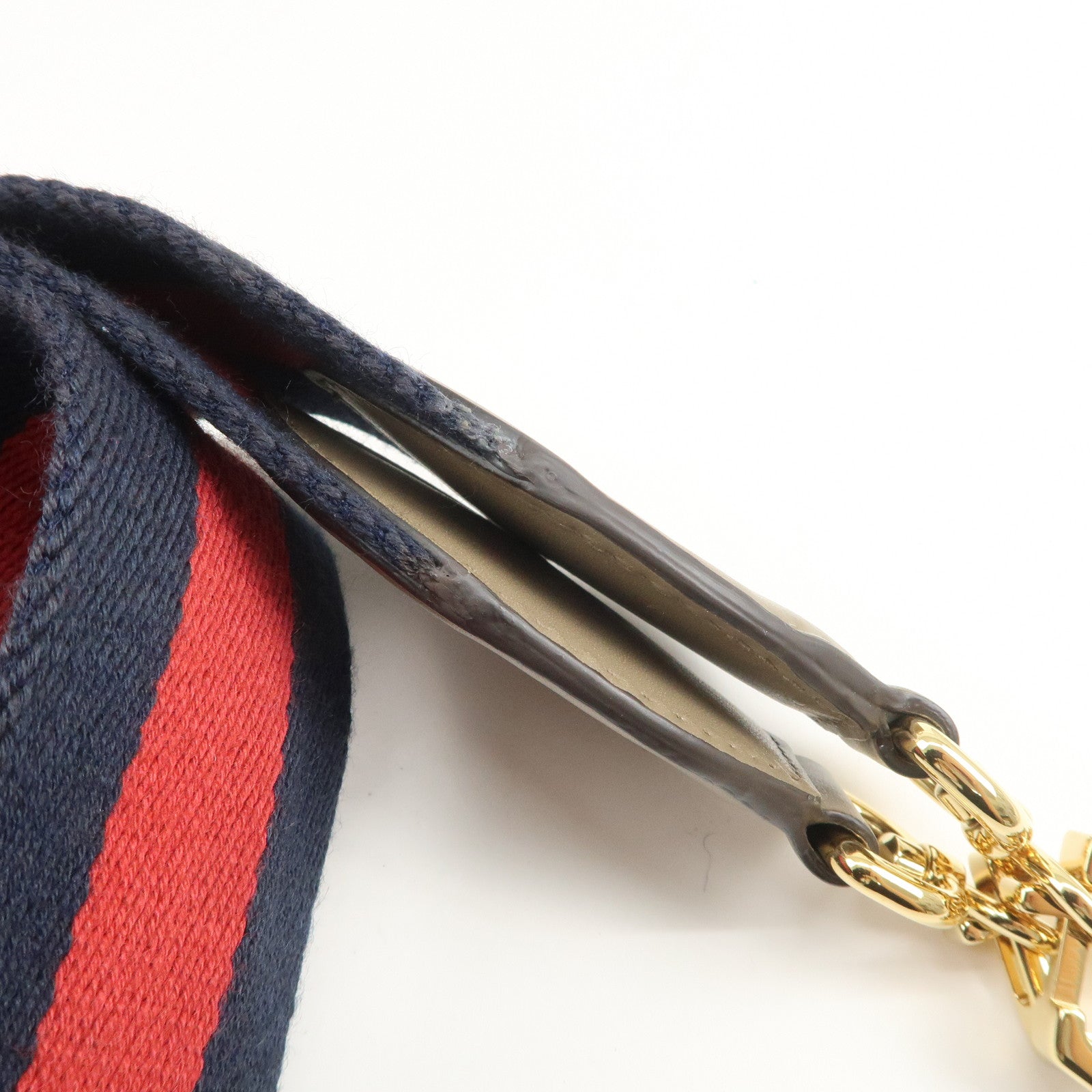 GUCCI Bamboo Nymphaea Leather 2Way Hand Shoulder Bag Gray 453764