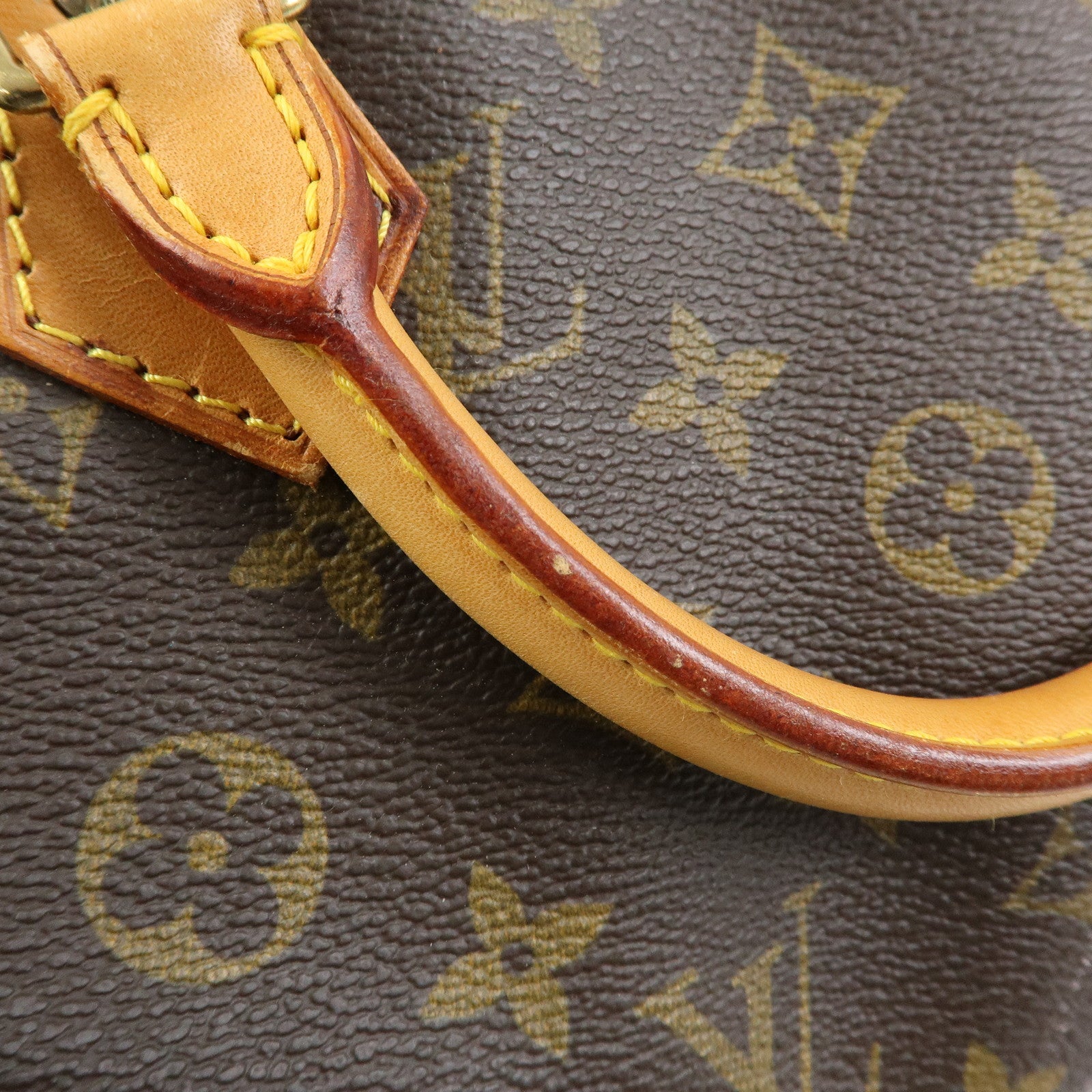 Louis Vuitton Monogram Speedy 30 Boston Bag Hand Bag Brown M41526