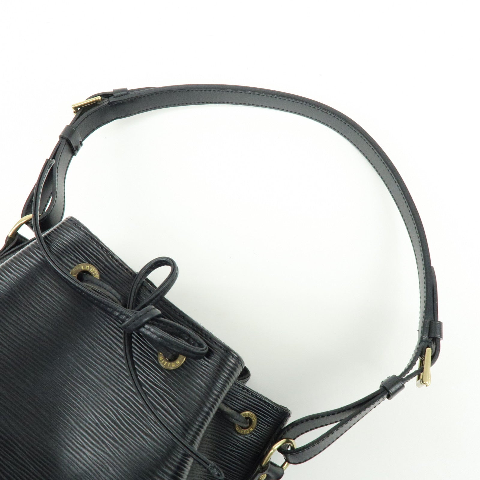 Louis Vuitton Epi Petit Noe Shoulder Bag Noir Black M59012