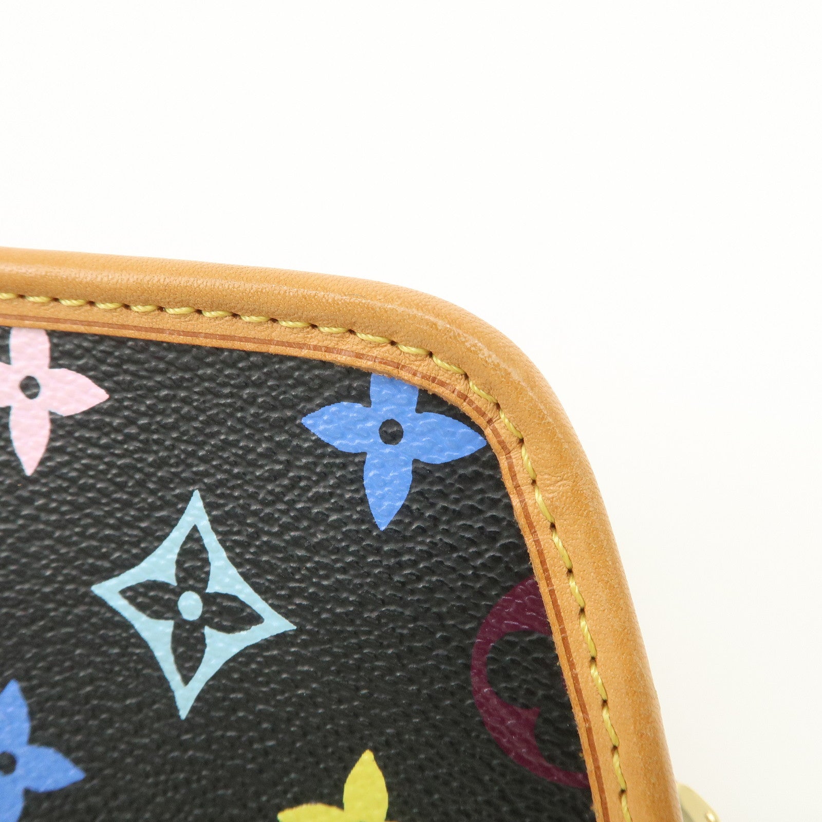 Louis Vuitton Monogram Multicolor Shirley Shoulder Bag Hand Bag M40050 Used