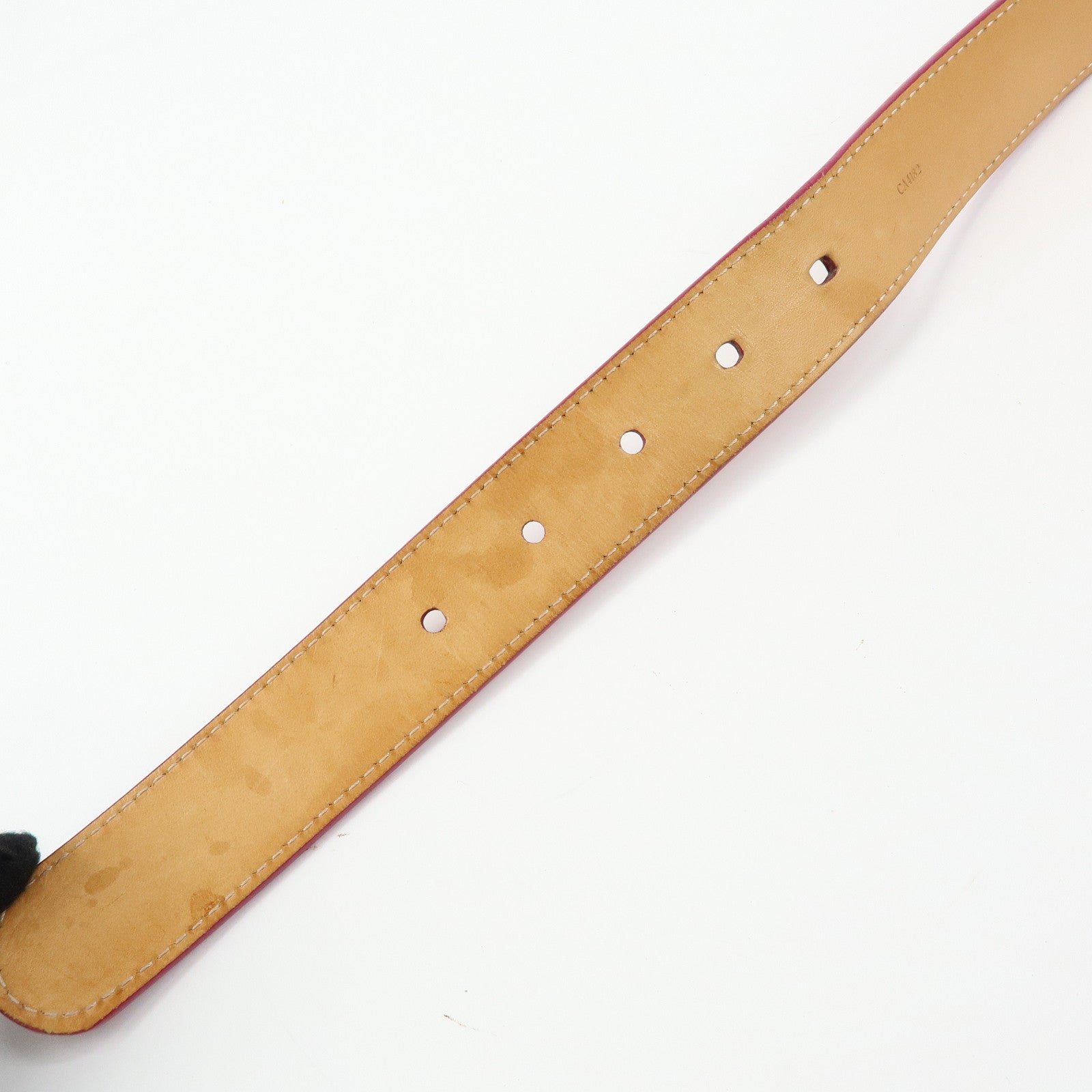 Louis Vuitton Monogram Vernis Leather Ceinture Belt Fuchsia M9798