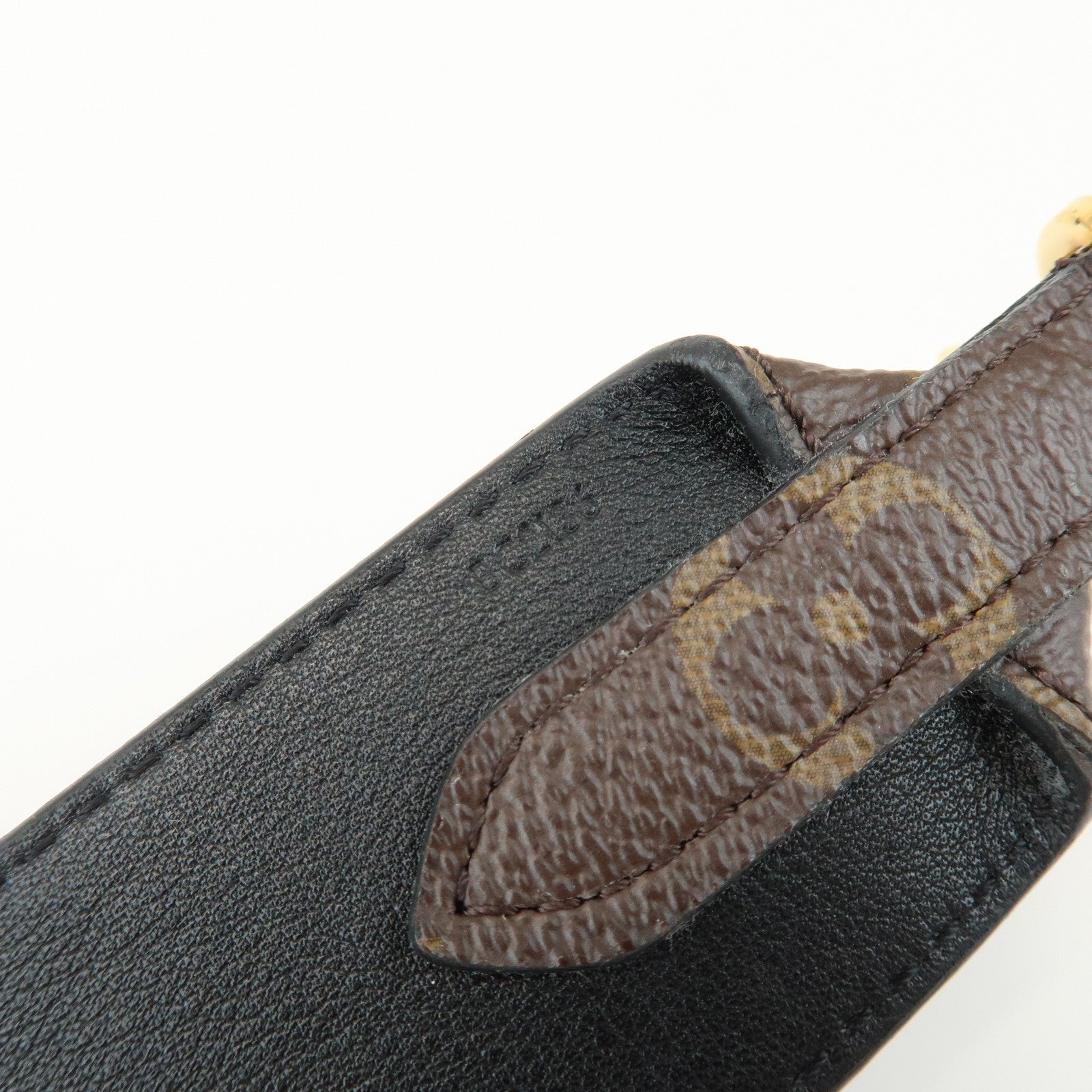 Louis Vuitton Monogram Canvas Calf Leather Shoulder Strap J02288