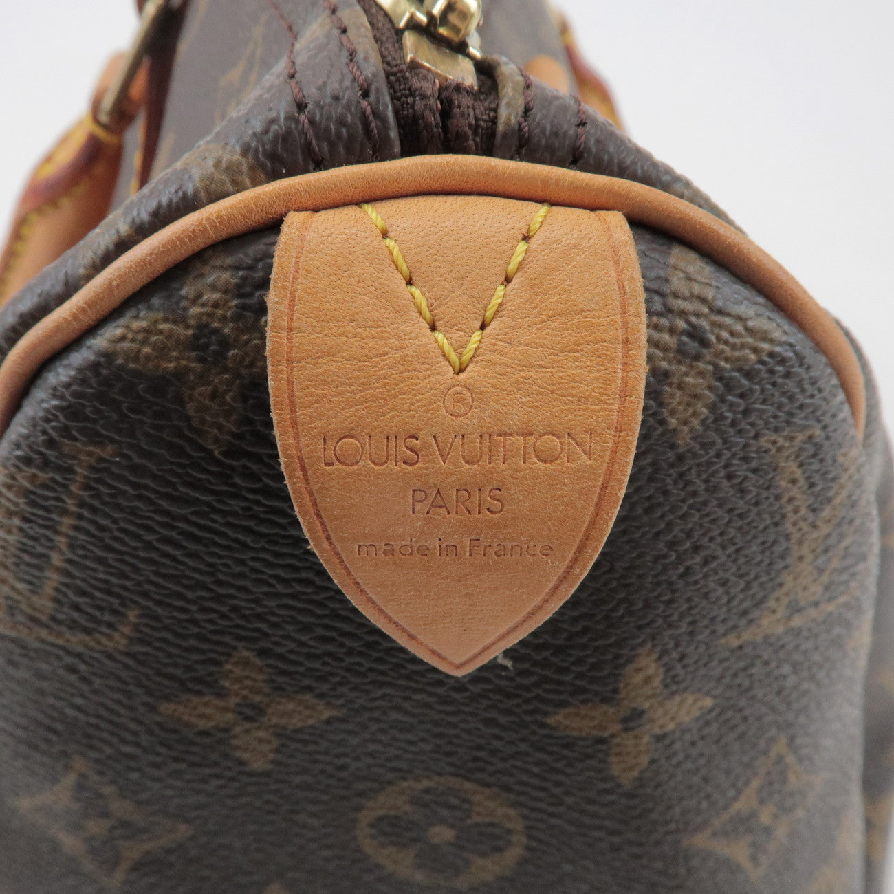Louis Vuitton Monogram Speedy 30 Boston Bag Hand Bag Brown M41526