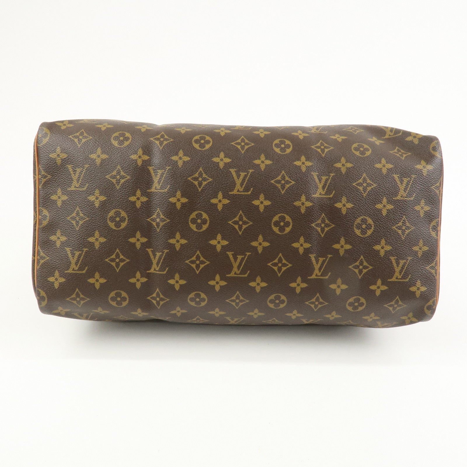 Louis Vuitton Monogram Speedy 40 Hand Bag Boston Bag Brown M41522