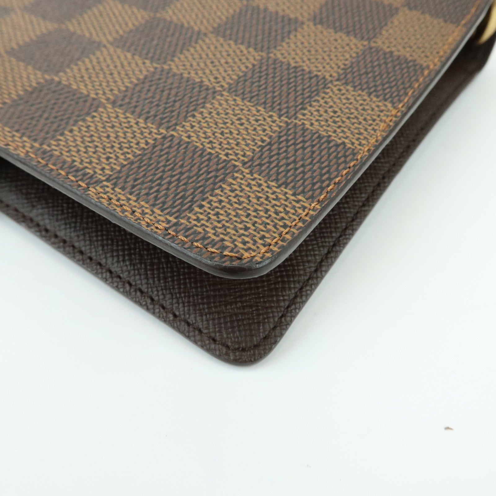 Louis Vuitton Damier Agenda GM Canvas Planner Cover Ebene R20107