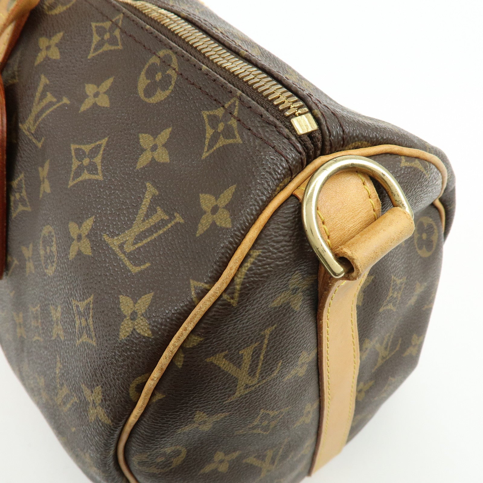 Louis Vuitton Monogram Keep All Bandouliere 45 Boston Bag M41418