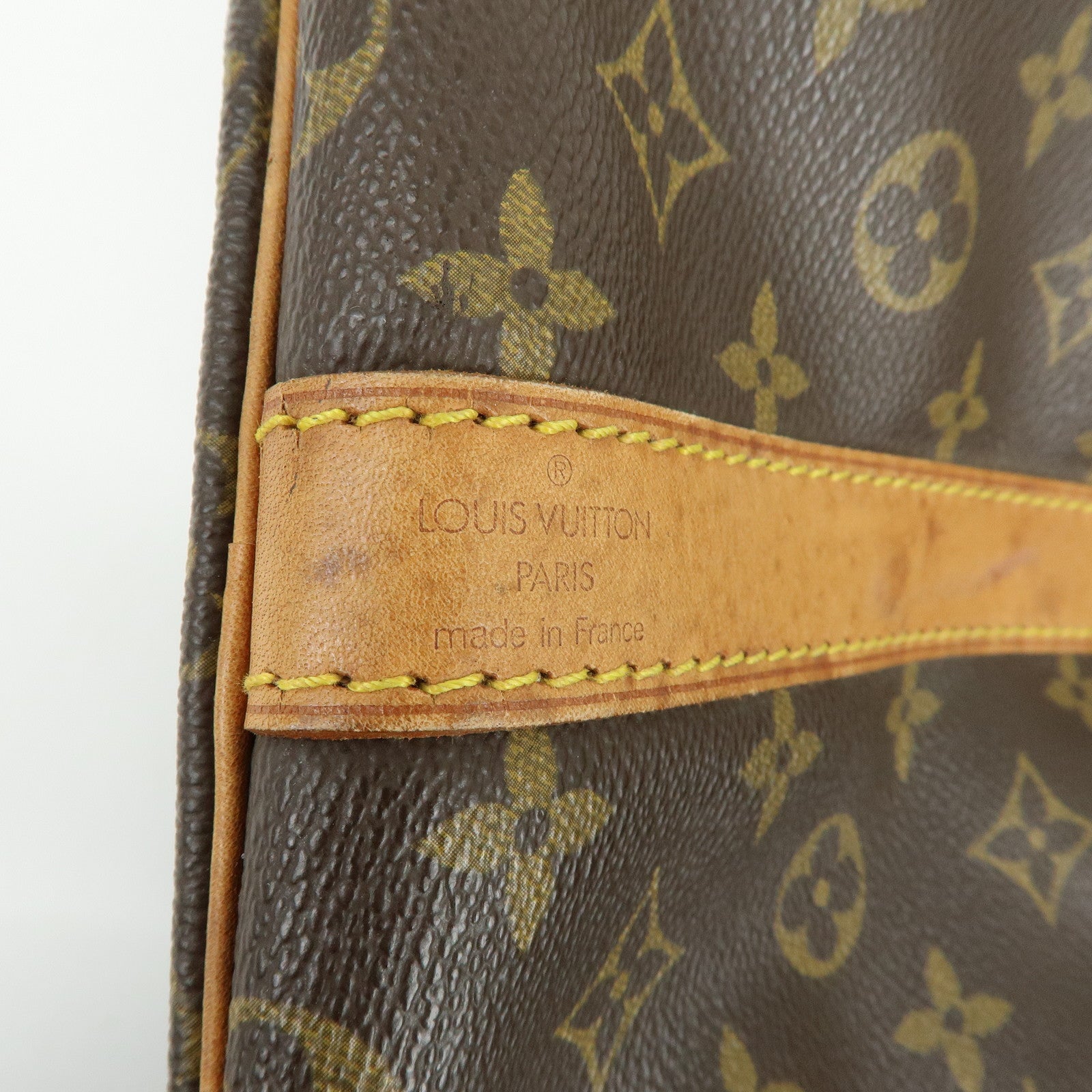 Louis Vuitton Monogram Keep All Bandouliere 55 Boston Bag M41414
