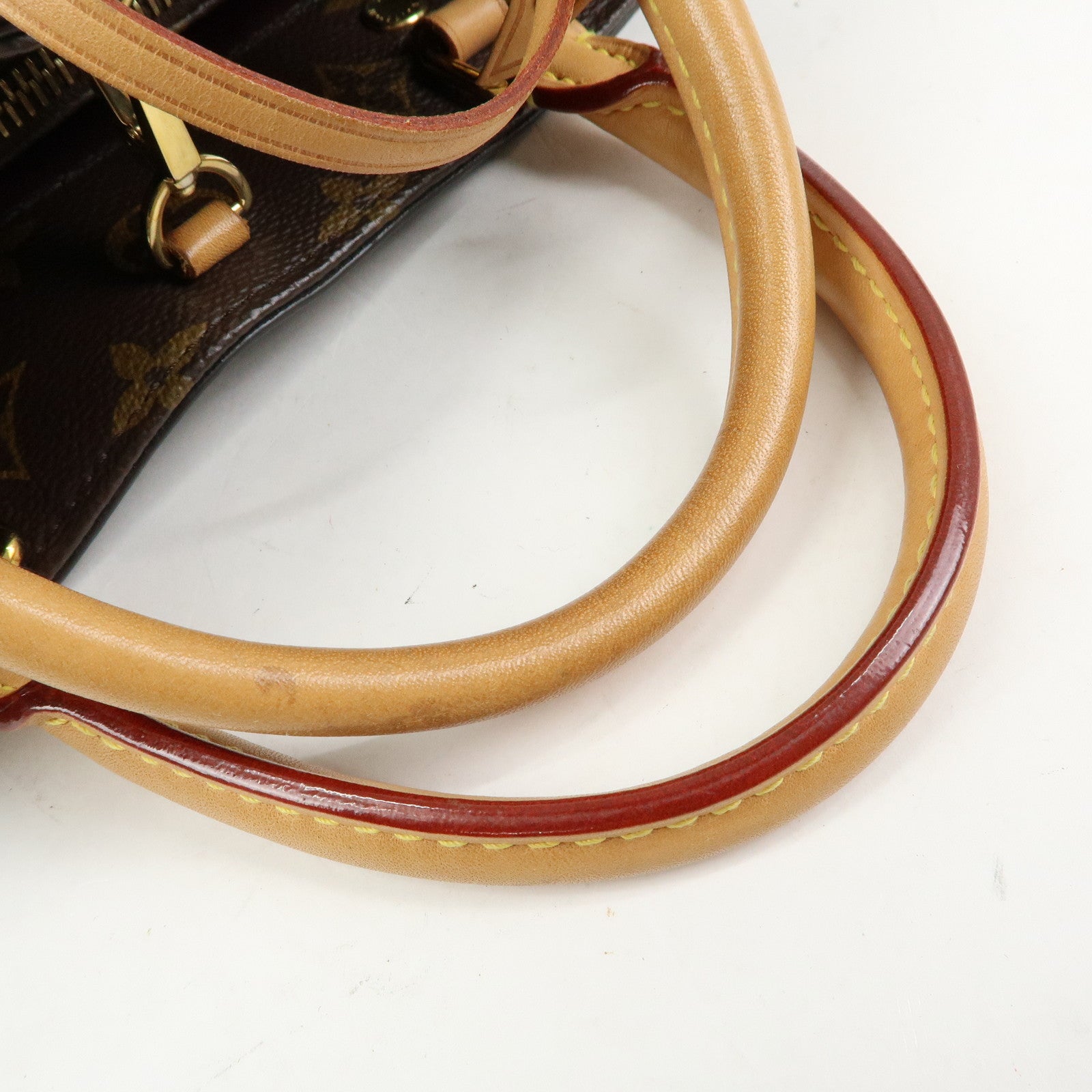 Louis Vuitton Monogram Montaigne BB 2Way Bag Hand Bag Brown M41055