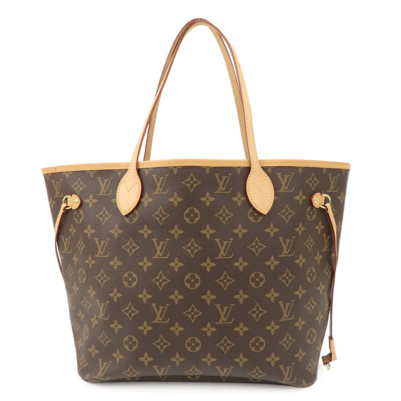 Louis Vuitton Monogram Neverfull MM Tote Bag Pivoine M41178