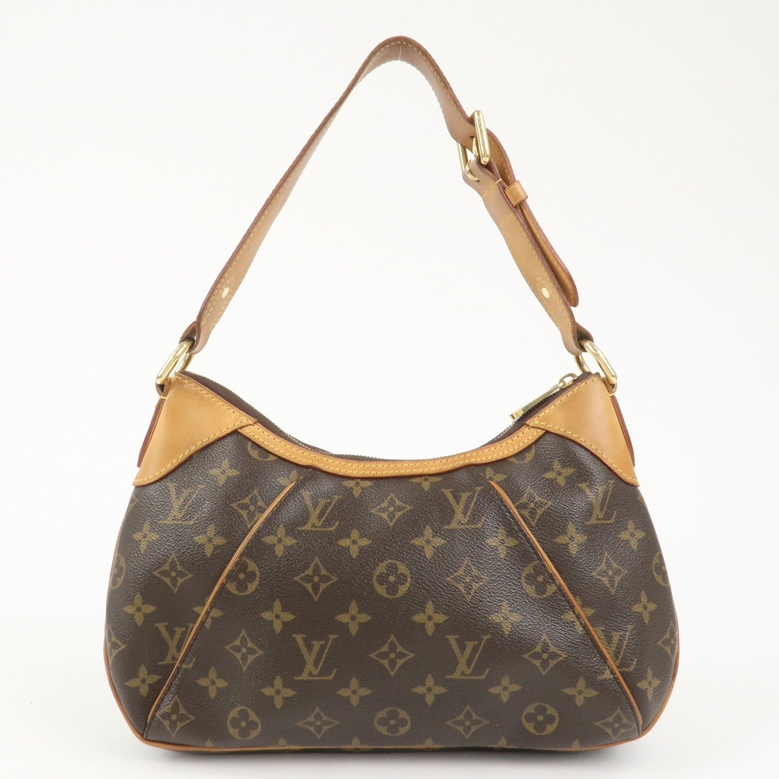 Louis Vuitton Monogram Thames PM Shoulder Bag Brown M56384