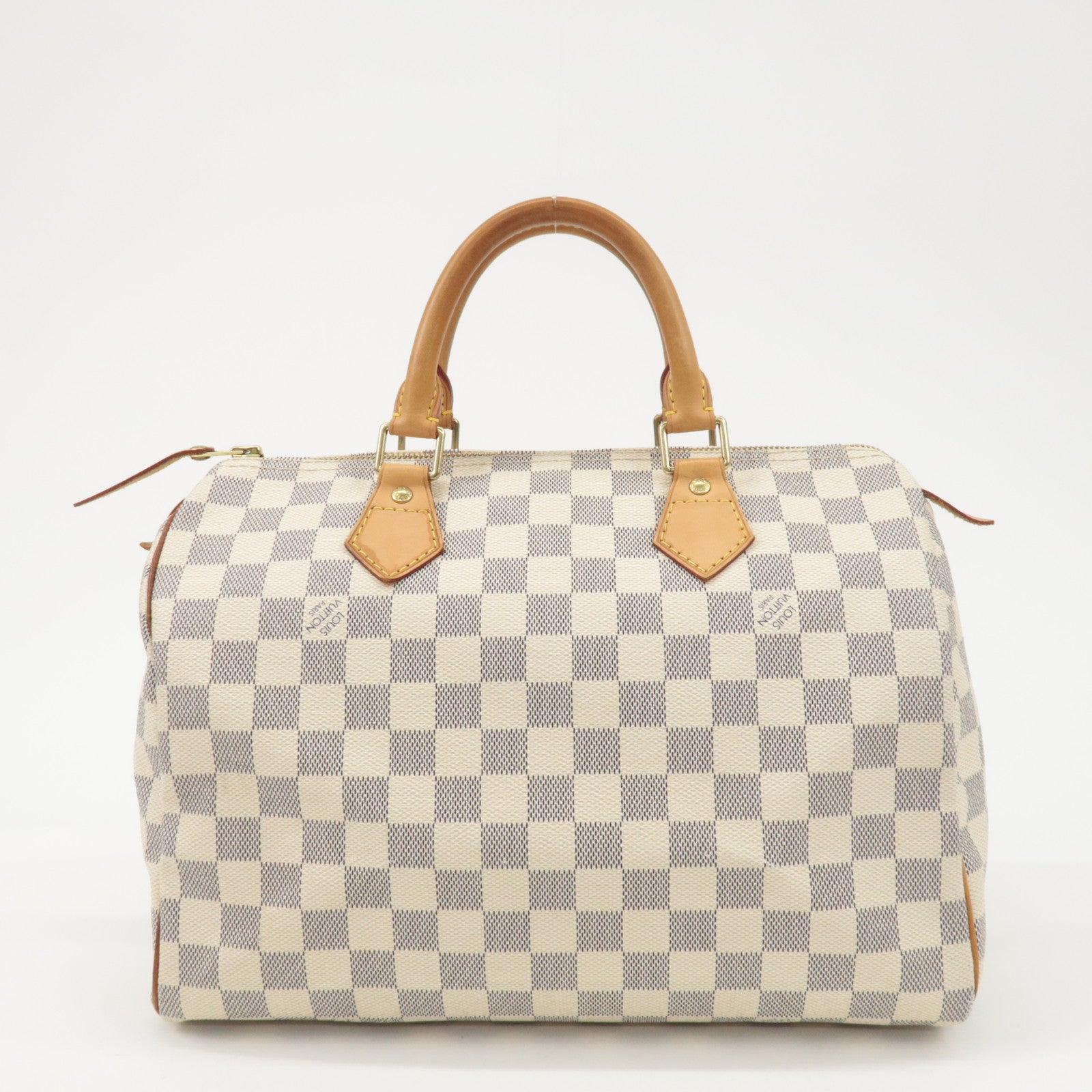 Louis Vuitton Damier Azur Speedy 30 Boston Bag Hand Bag N41533 Used