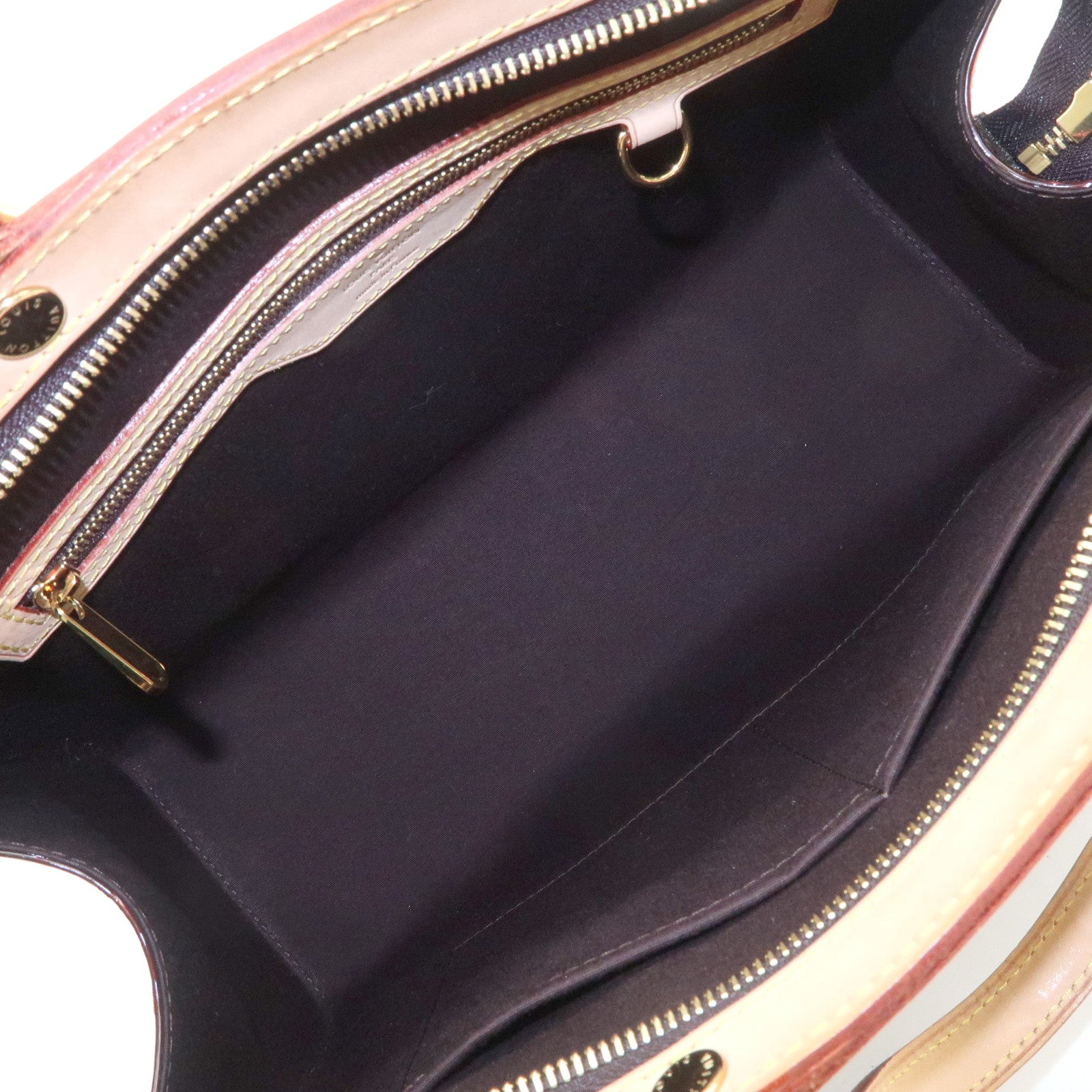 Louis Vuitton Vernis Brea MM 2Way Hand Bag Shoulder Bag Amarante M91619