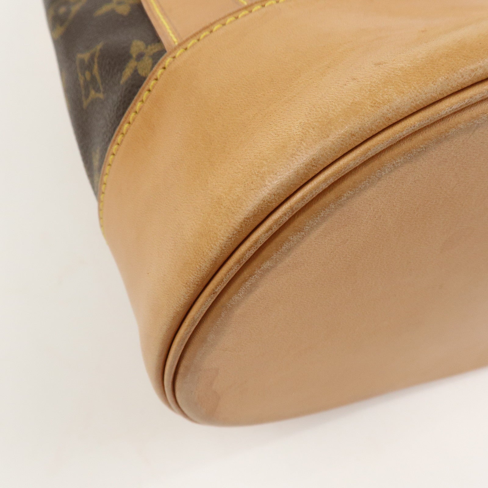 Louis Vuitton Monogram Randonnee PM Laundry Bag Brown M42243 Used