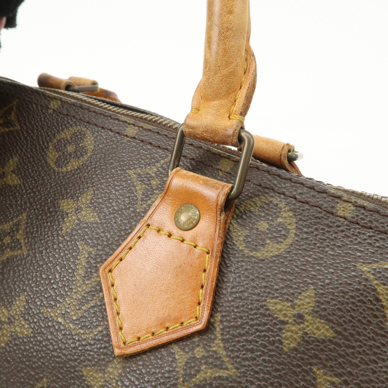 Louis Vuitton Monogram Speedy 30 Hand Bag Boston Bag M41526 Used