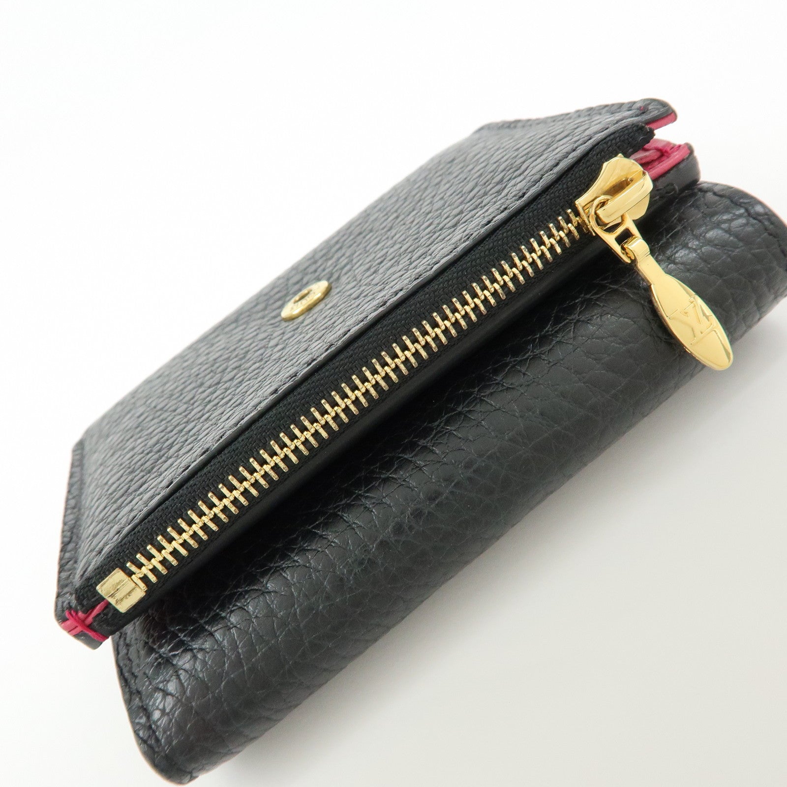 Louis Vuitton Portefoille Capucines XS Compact Wallet Black M68587