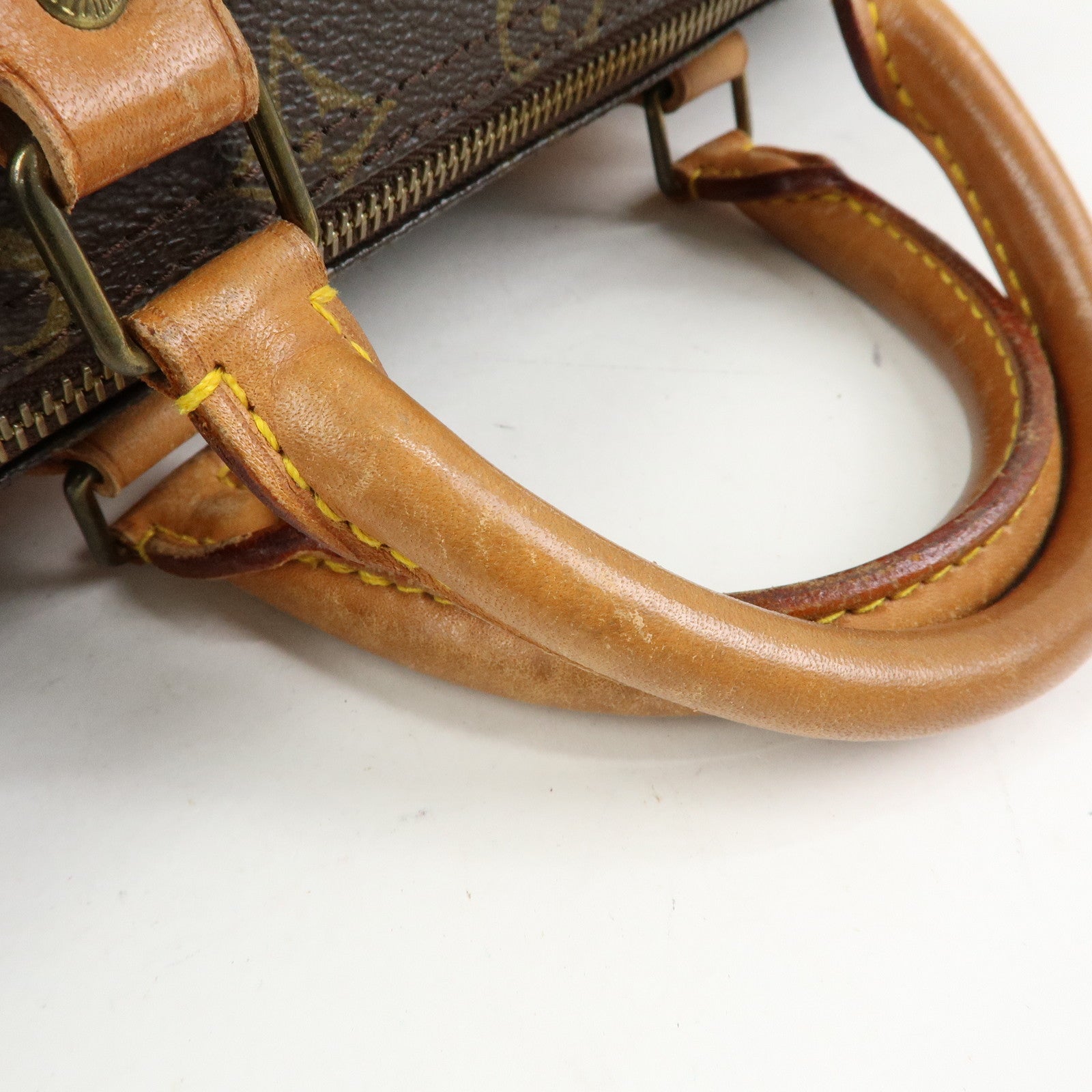 Louis Vuitton Monogram Speedy 35 Boston Bag Hand Bag Brown M41524