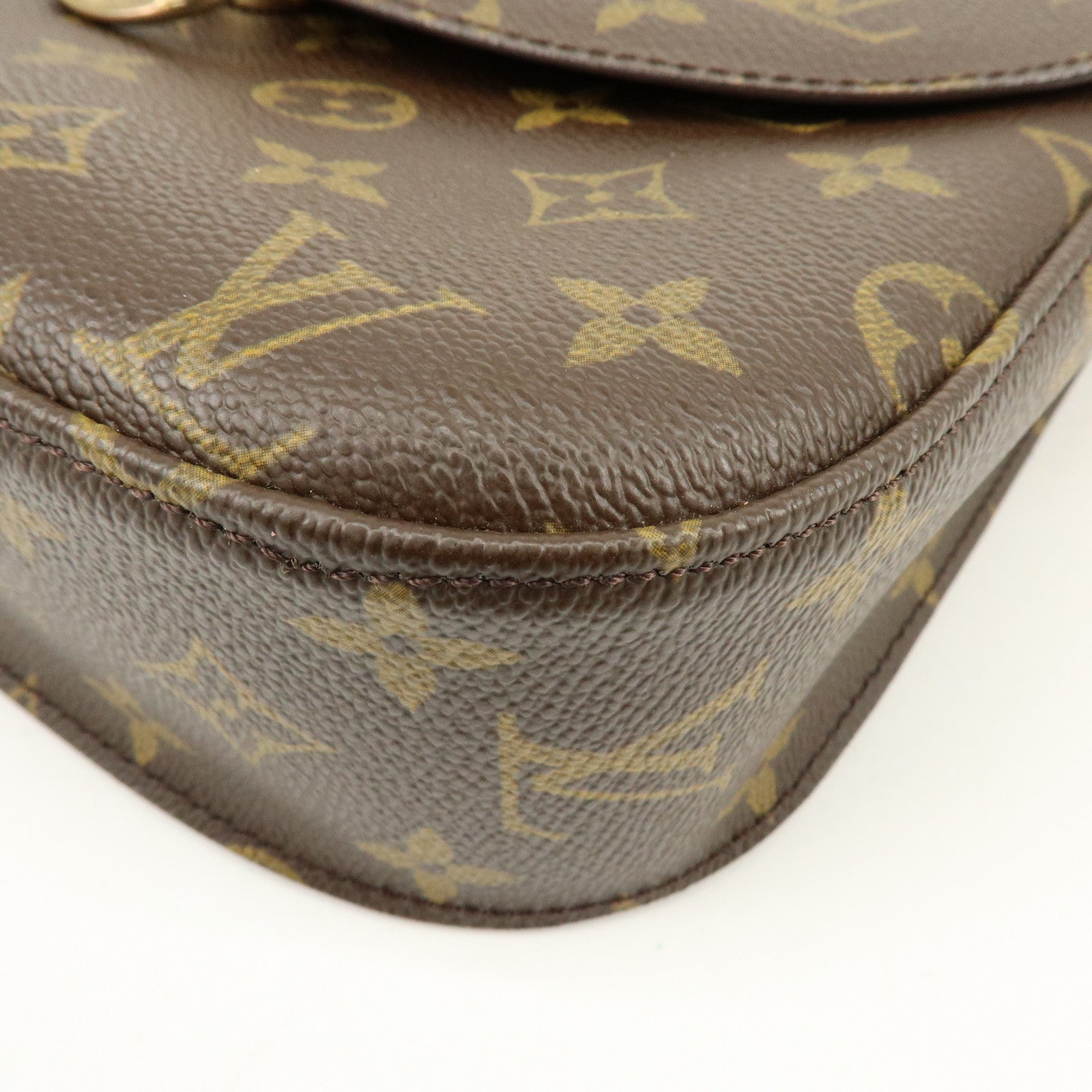 Louis Vuitton Monogram Saint Cloud GM Shoulder Bag Brown M51242