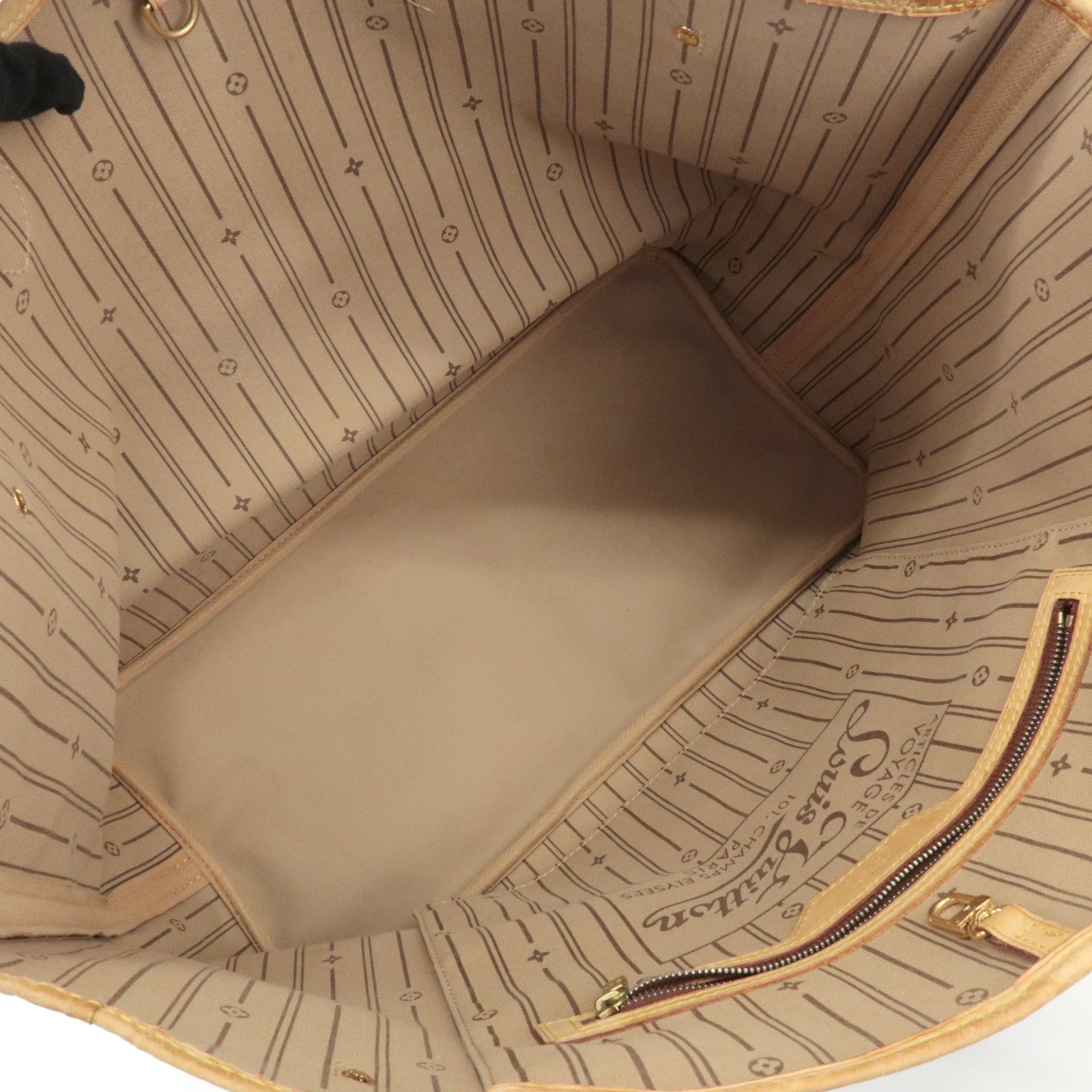 Louis Vuitton Monogram Neverfull GM Tote Bag Brown M40157 Used