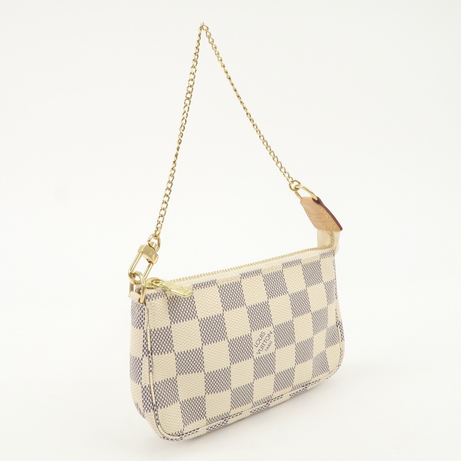 Louis Vuitton Damier Azur Mini Pochette Accessoires Pouch N58010