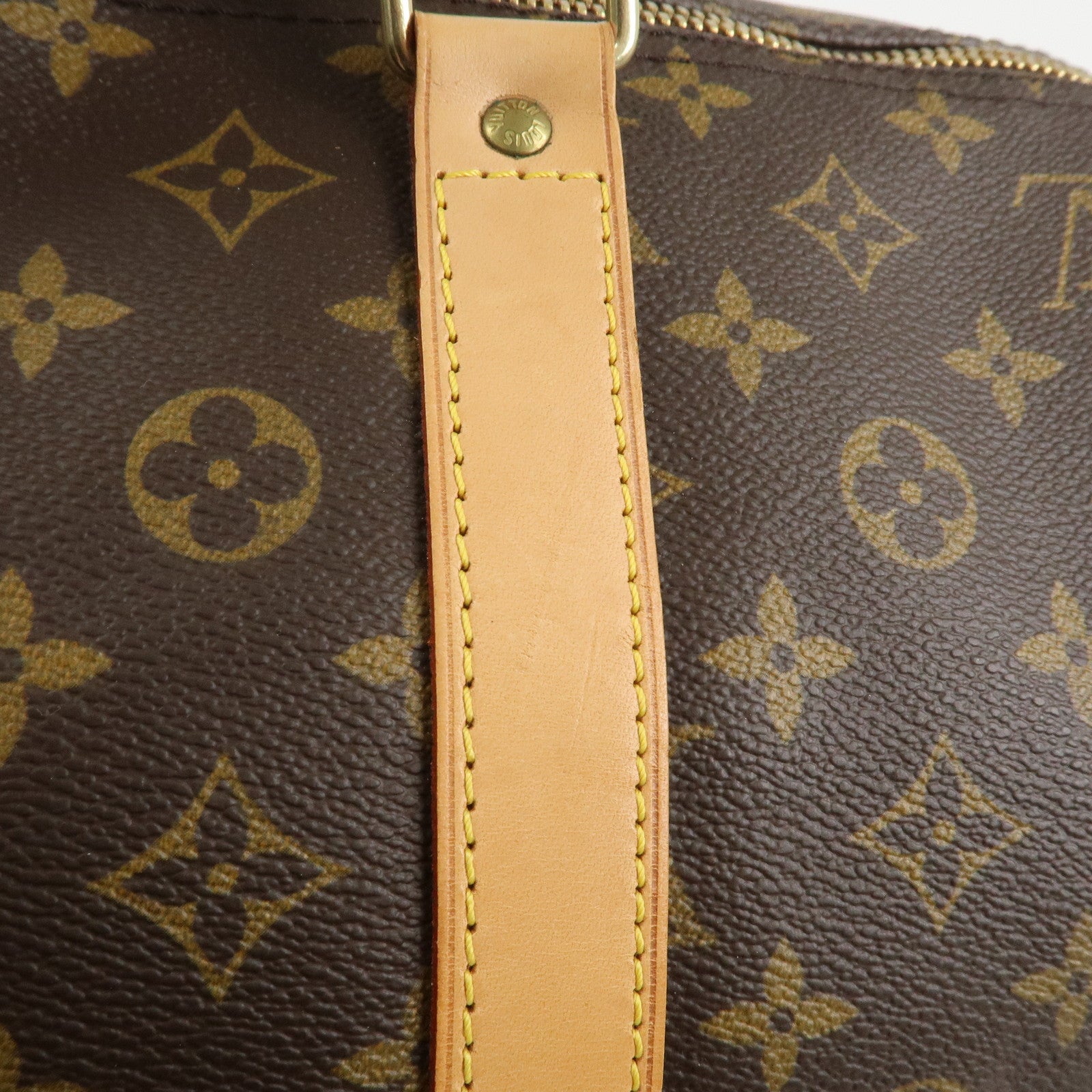 Louis Vuitton Monogram Keep All Bandouliere 60 Boston Bag M41412