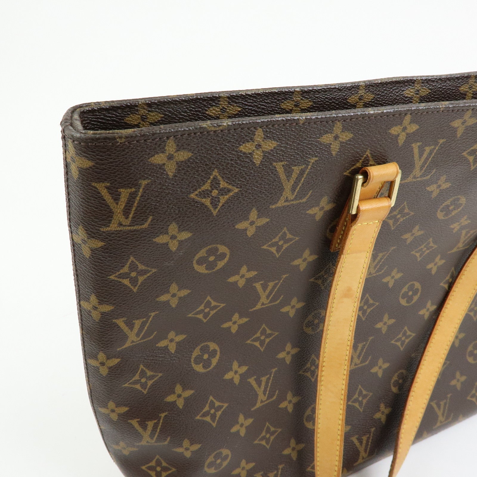 Louis Vuitton Monogram Luco Tote Bag Shoulder Bag Brown M51155