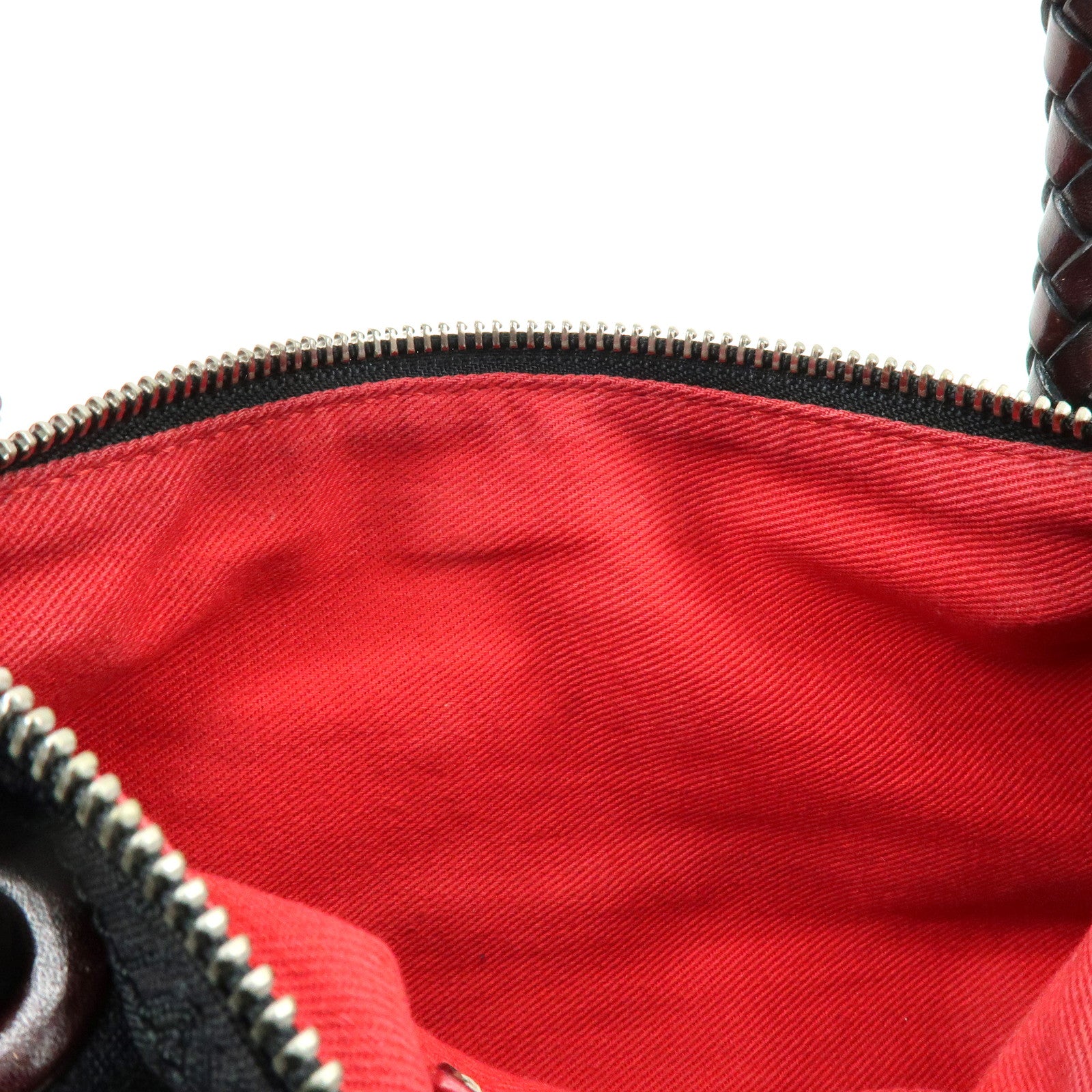 LOEWE Anagram Leather Mini Hand Bag Black Dark Brown