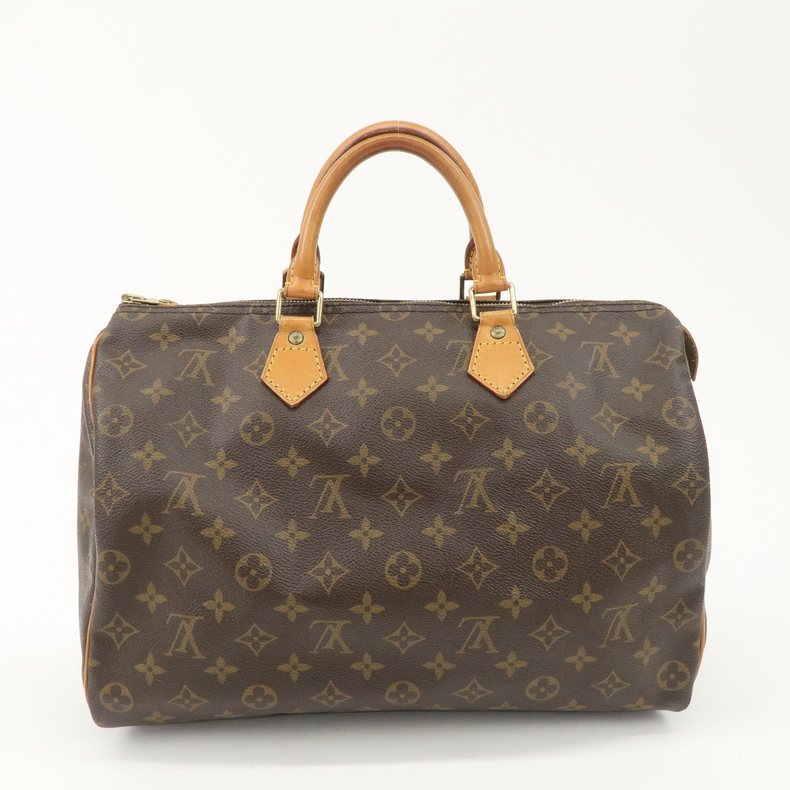Louis Vuitton Monogram Speedy 35 Boston Bag Hand Bag M41524