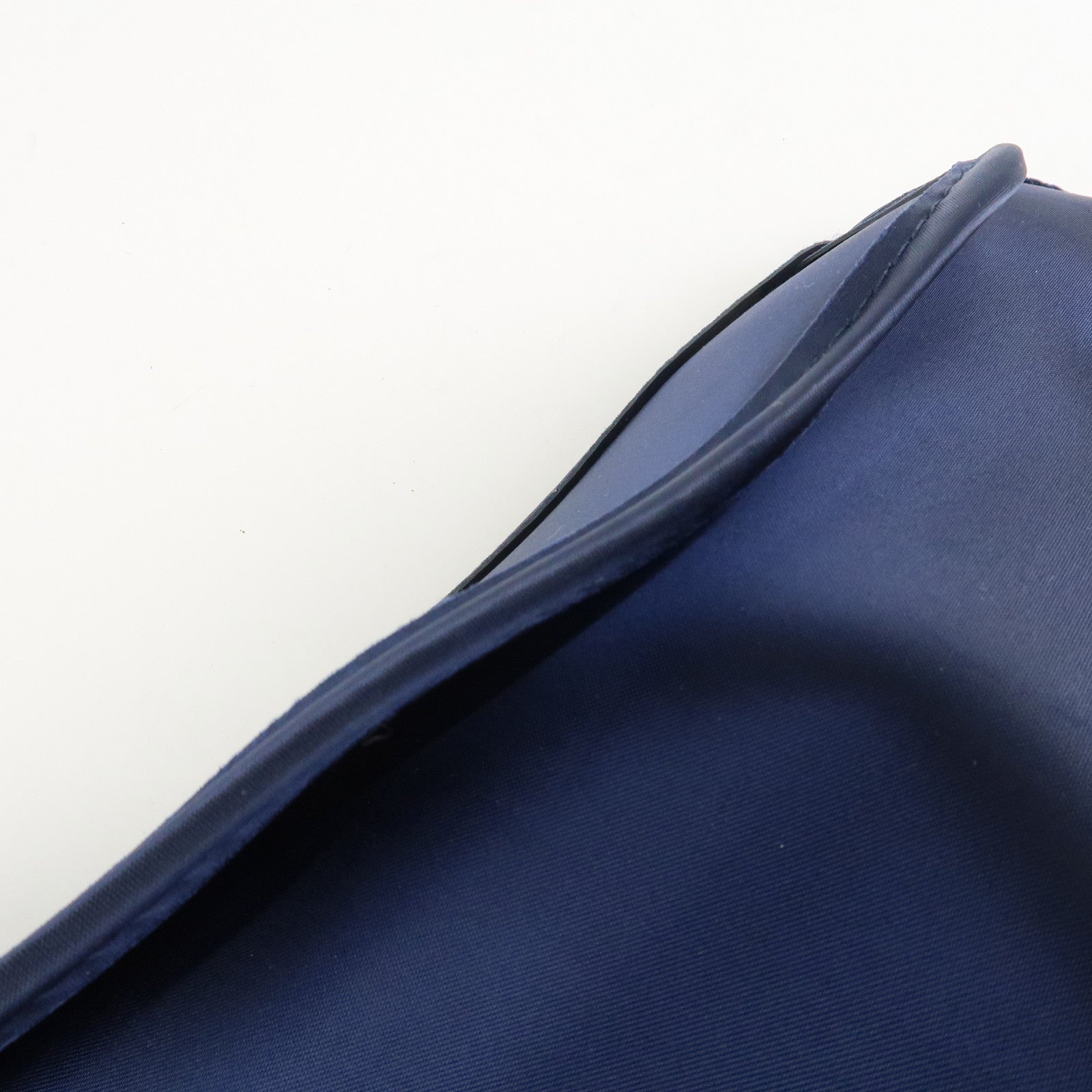 HERMES Nylon Sherpa Journey In The Land Of Stars 1999 Backpack Navy