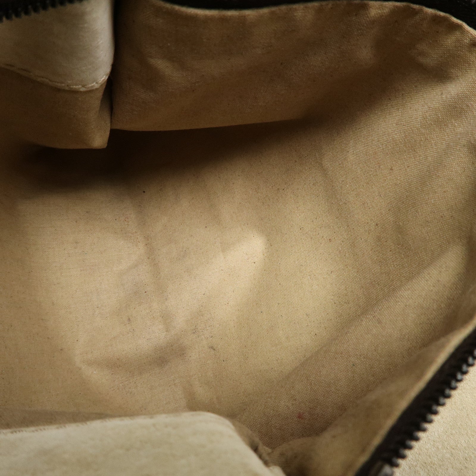 BOTTEGA VENETA Intrecciato Campana Shoulder Bag Brown 125787